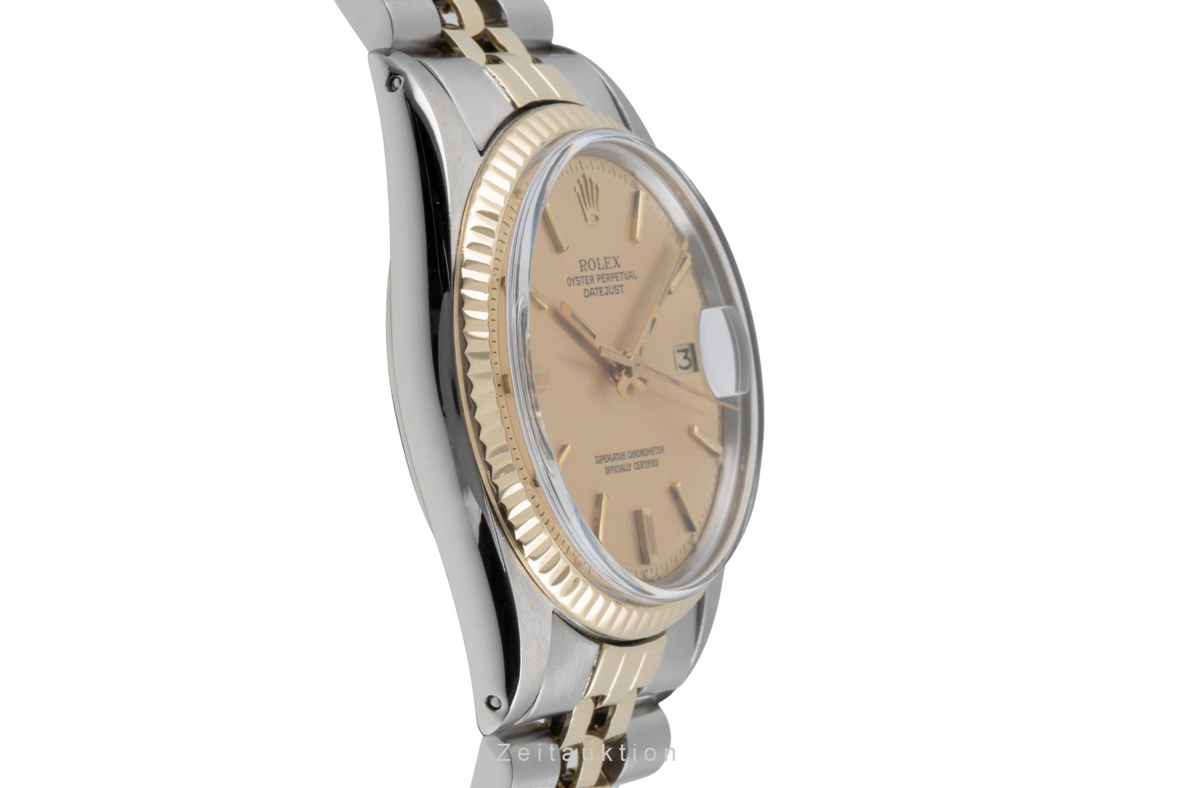 Rolex Datejust steel / gold automatic men's watch 1601 Vintage  [2502841]