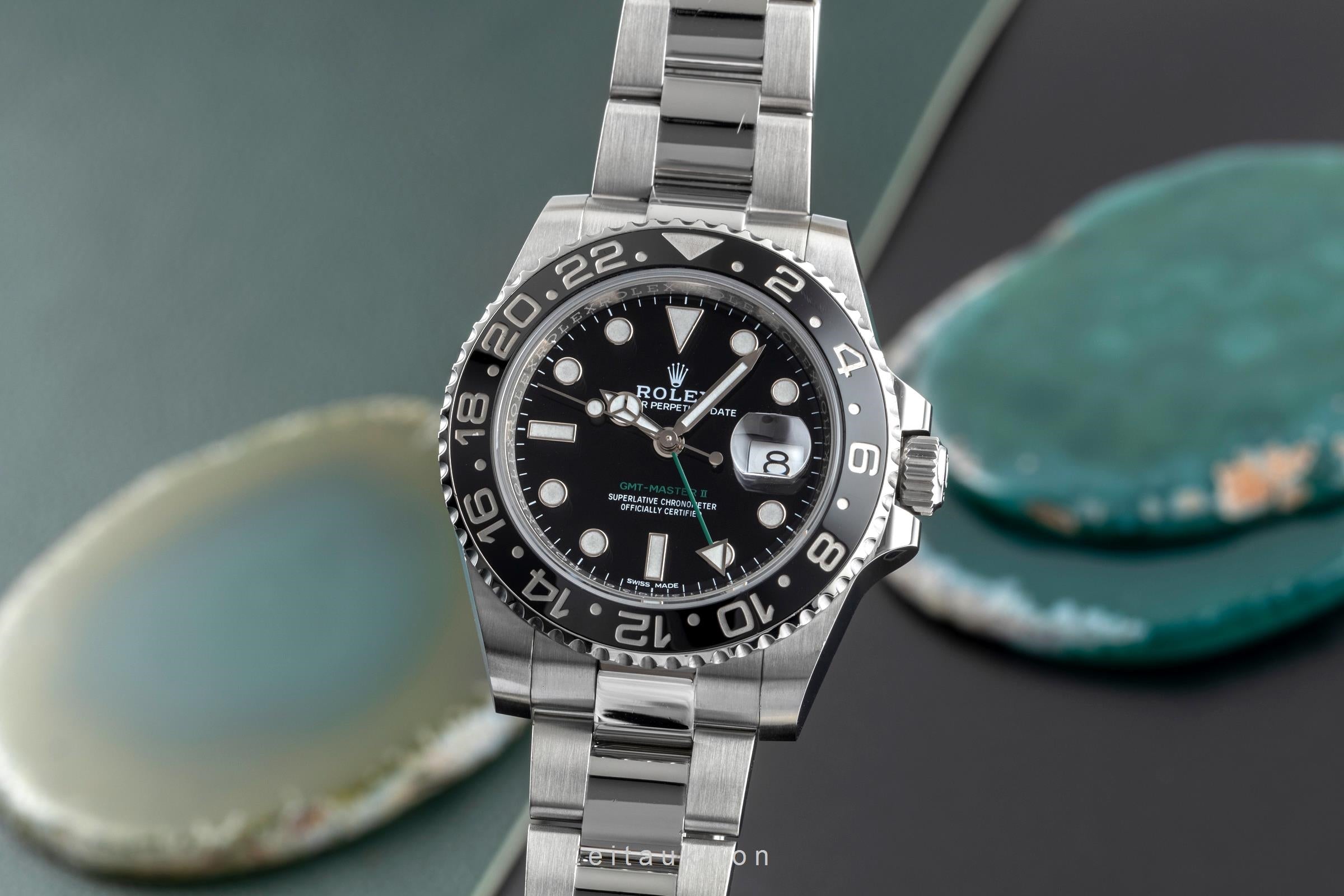 Rolex GMT-Master II acero automático reloj para caballeros 116710  [2502842]