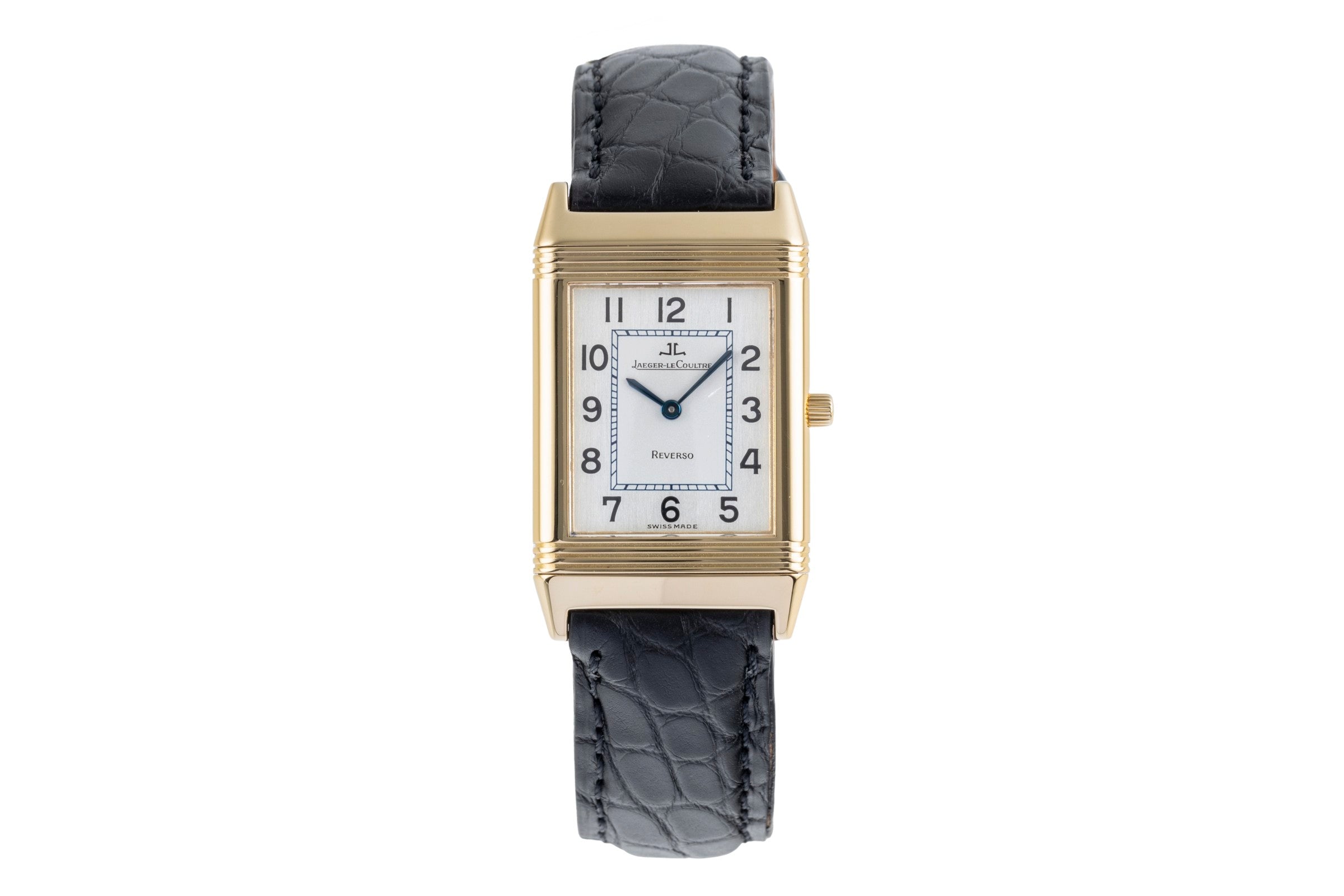 Jaeger LeCoultre Reverso oro 18 ct carica manuale orologio da donna Q2501420  [2502843]