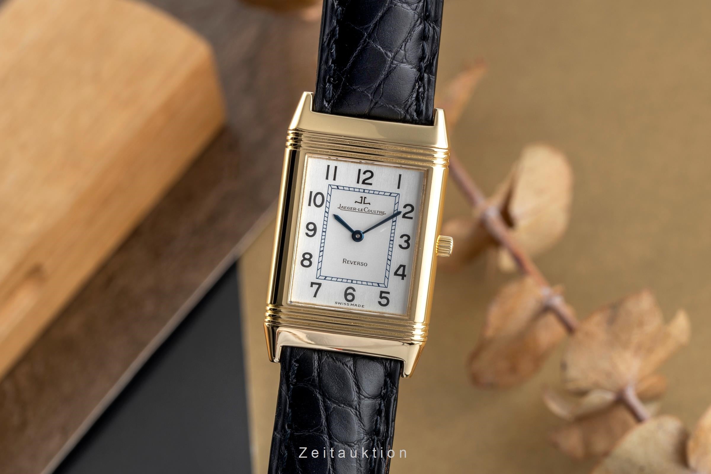Jaeger LeCoultre Reverso oro 18 ct carica manuale orologio da donna Q2501420  [2502843]