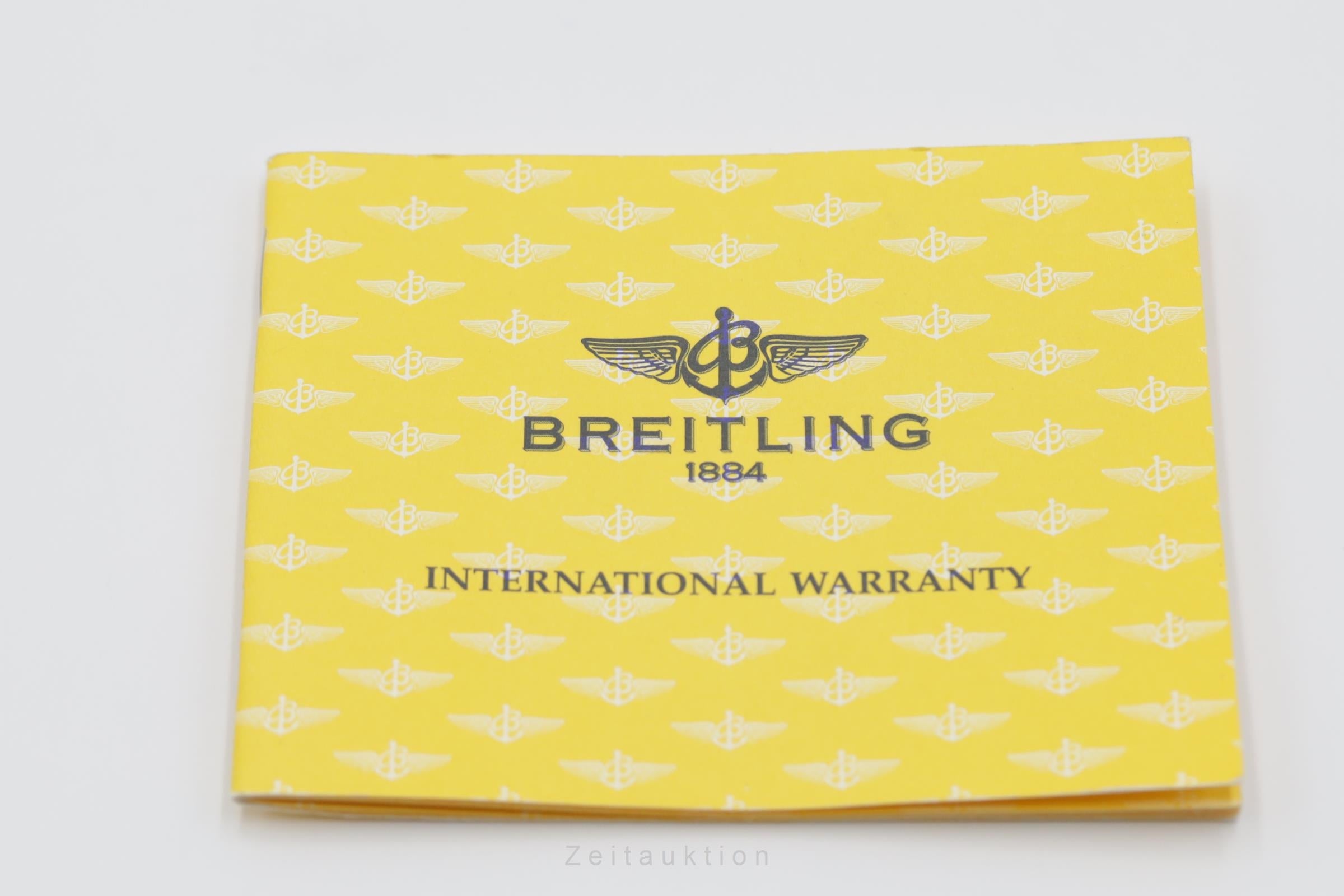 Breitling Chronomat Chronograph Stahl / Gold Automatik Ref B13050.1 Papiere 1997 [2502845]