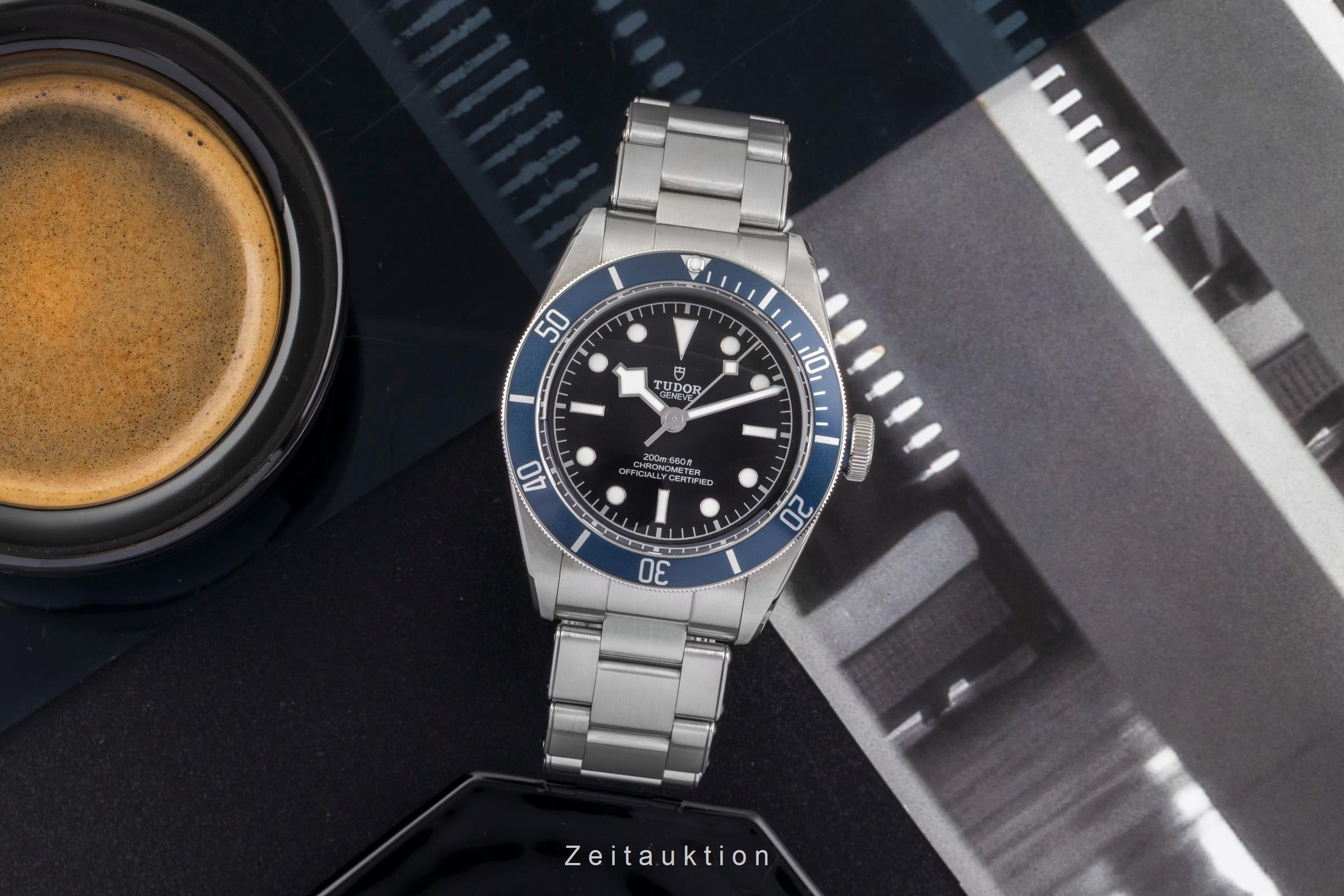 Tudor Heritage Black Bay steel automatic men's watch 79230B LP: 4260EUR  [2502846]