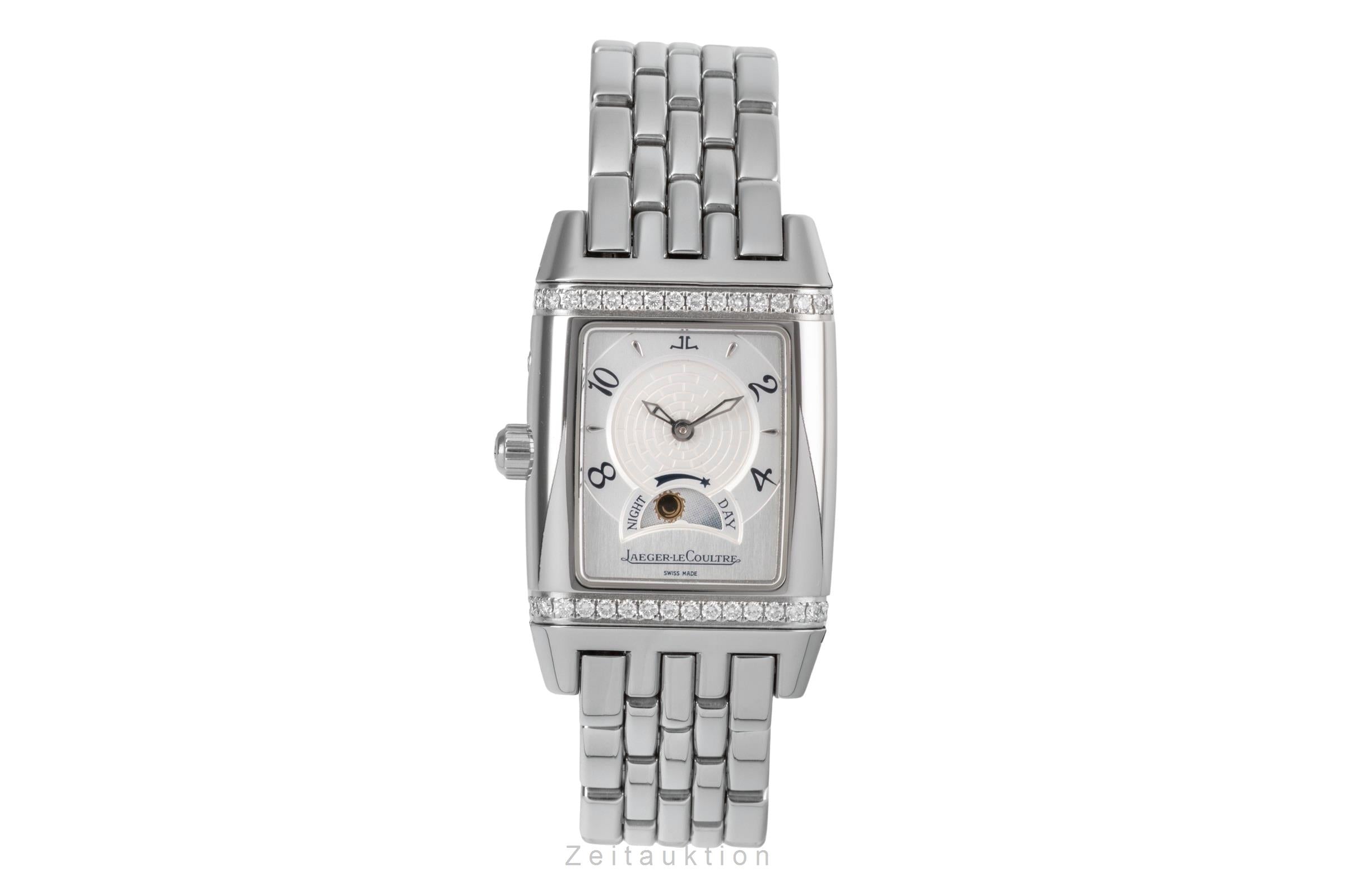Jaeger LeCoultre Reverso acier à remontage manuel montre pour hommes Q2968120  296.8.74  [2502848]