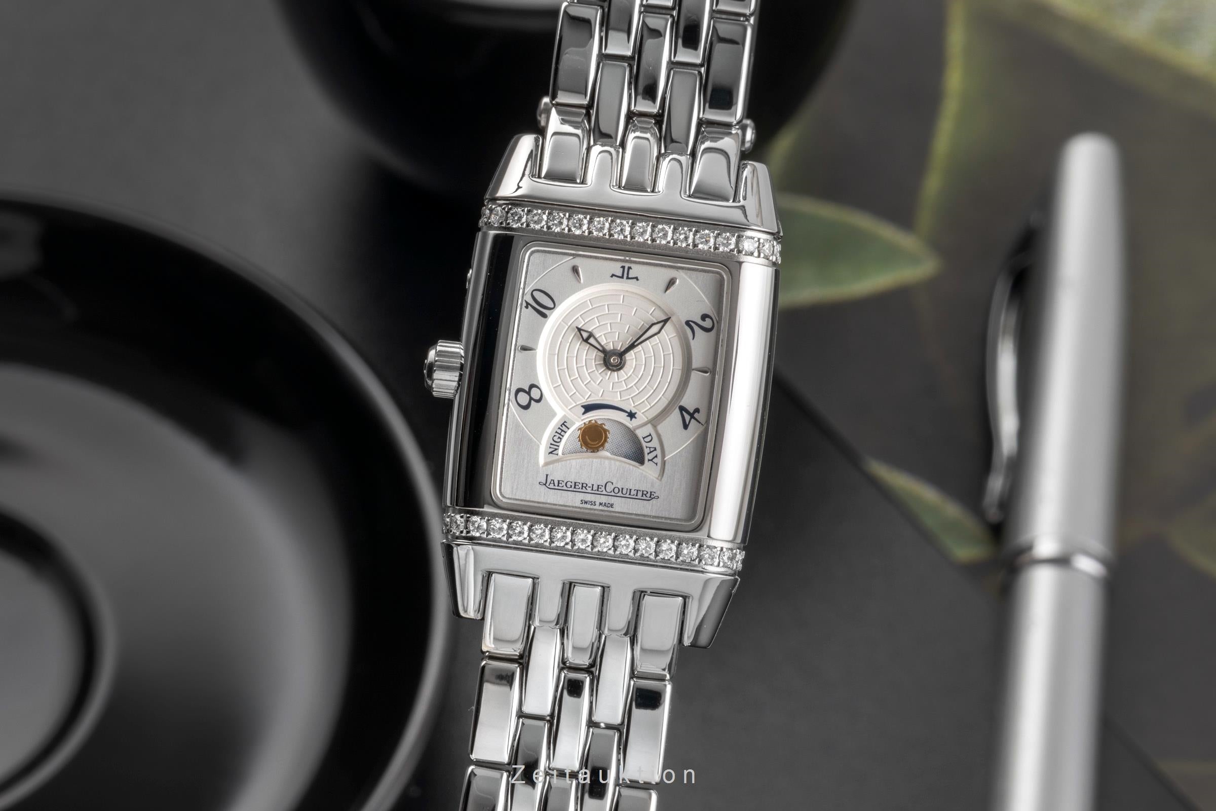 Jaeger LeCoultre Reverso acier à remontage manuel montre pour hommes Q2968120  296.8.74  [2502848]