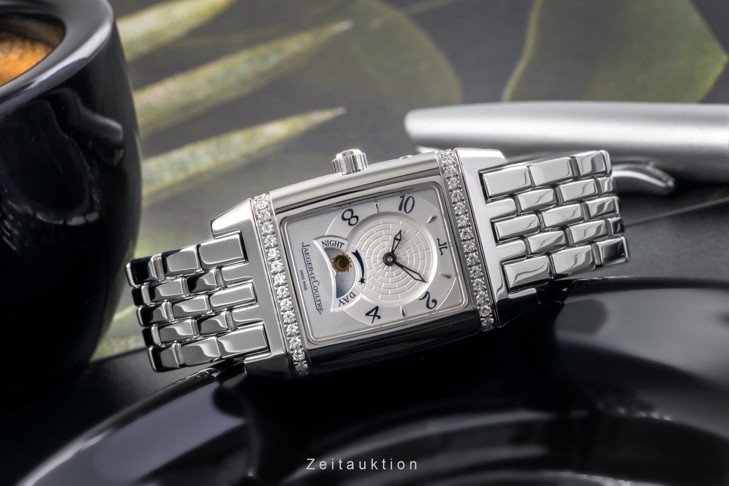 Jaeger LeCoultre Reverso acier à remontage manuel montre pour hommes Q2968120  296.8.74  [2502848]