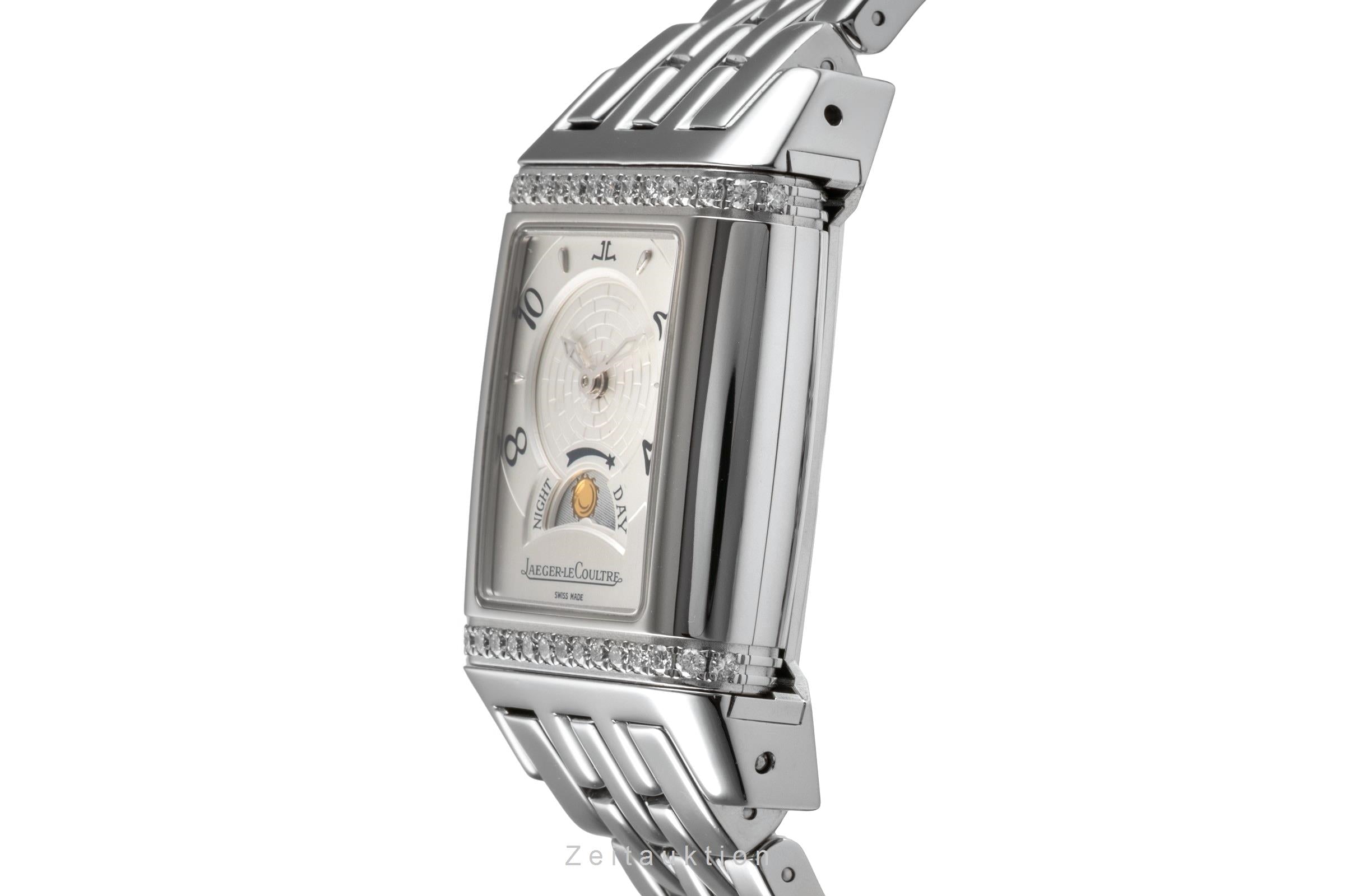 Jaeger LeCoultre Reverso acier à remontage manuel montre pour hommes Q2968120  296.8.74  [2502848]