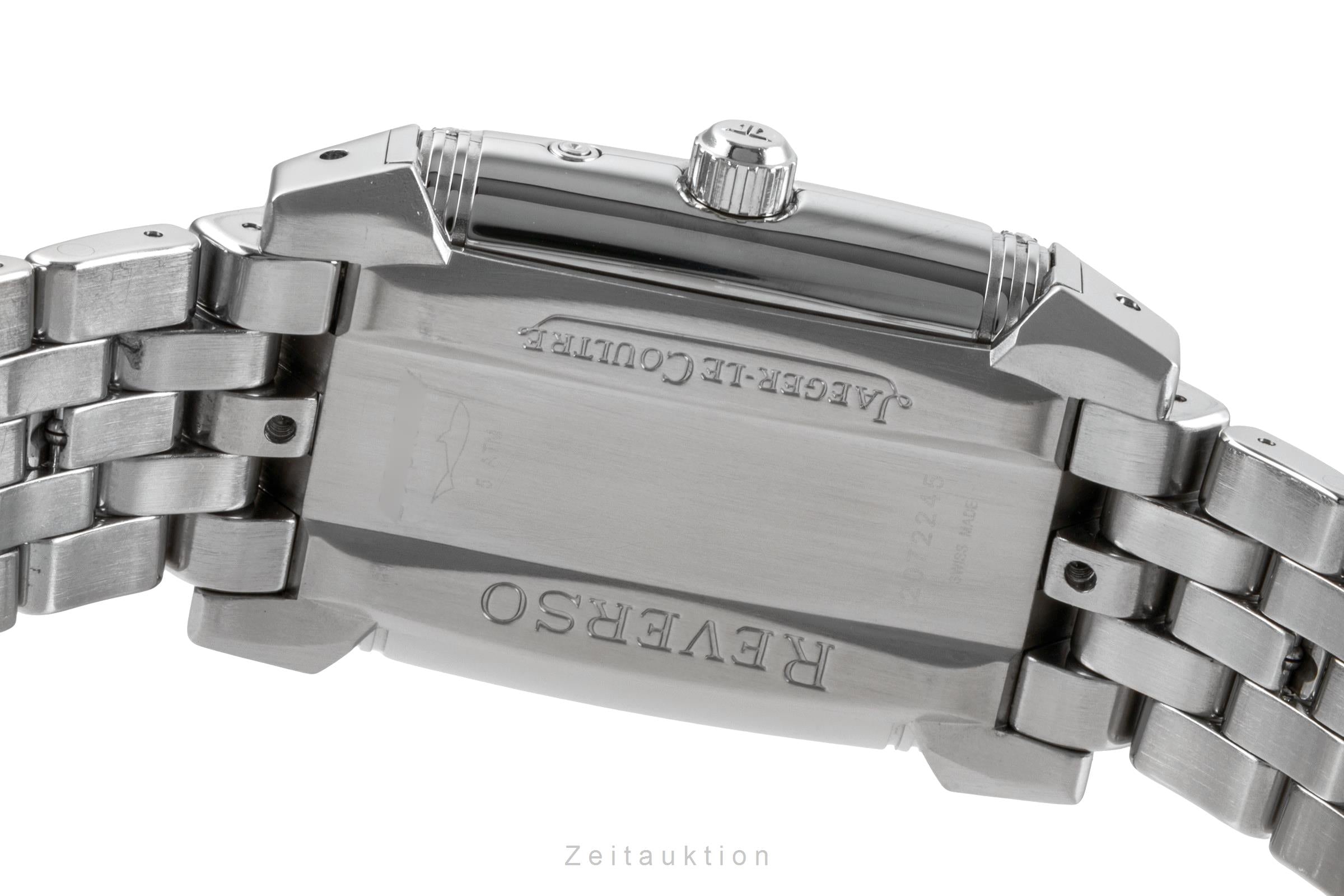Jaeger LeCoultre Reverso acier à remontage manuel montre pour hommes Q2968120  296.8.74  [2502848]