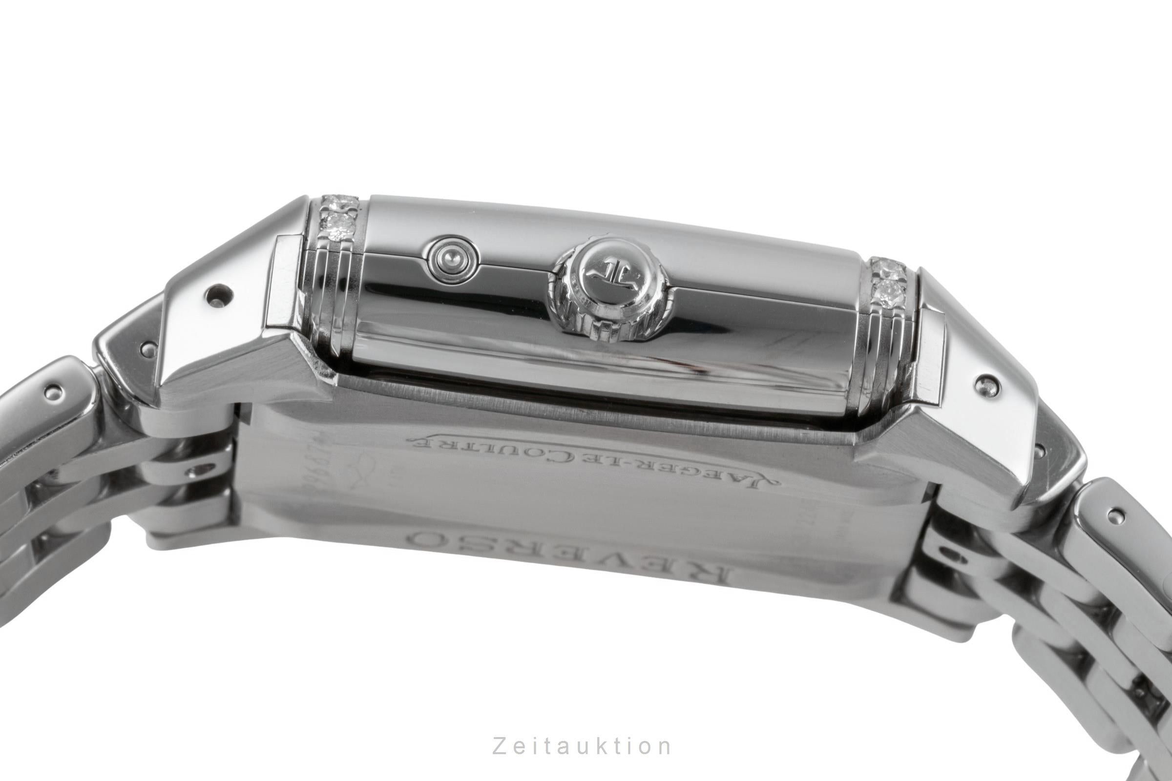 Jaeger LeCoultre Reverso acier à remontage manuel montre pour hommes Q2968120  296.8.74  [2502848]