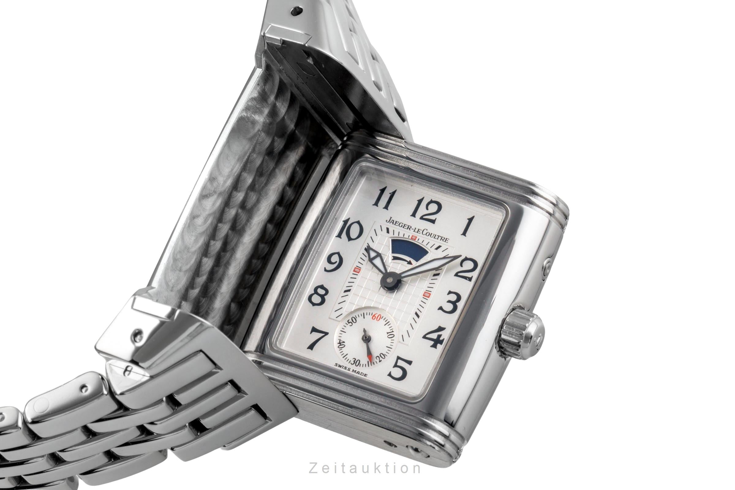 Jaeger LeCoultre Reverso acier à remontage manuel montre pour hommes Q2968120  296.8.74  [2502848]