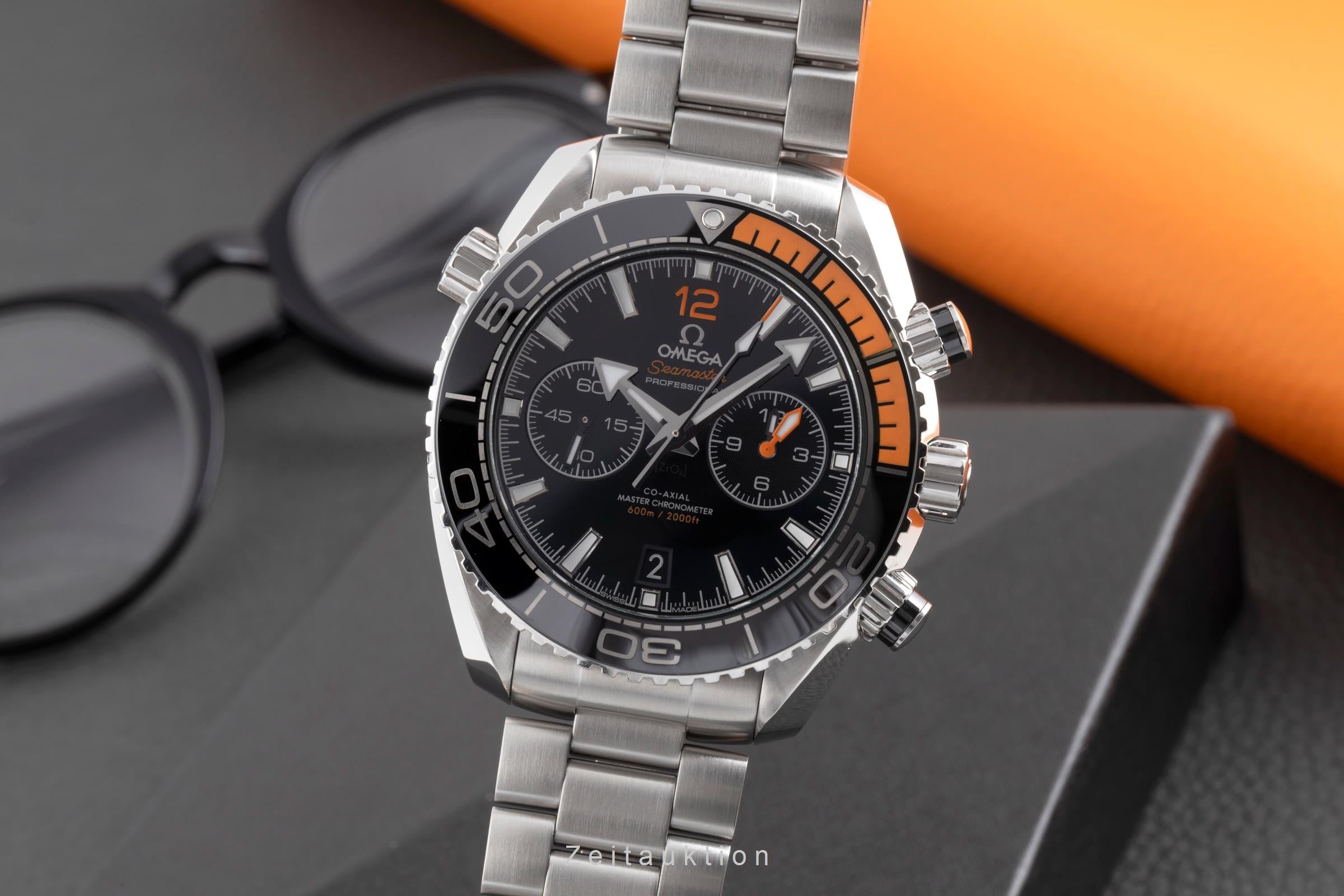 Omega Seamaster chronograph steel automatic men's watch 215.30.46.51.01.002 LP: 9900EUR  [2502850]