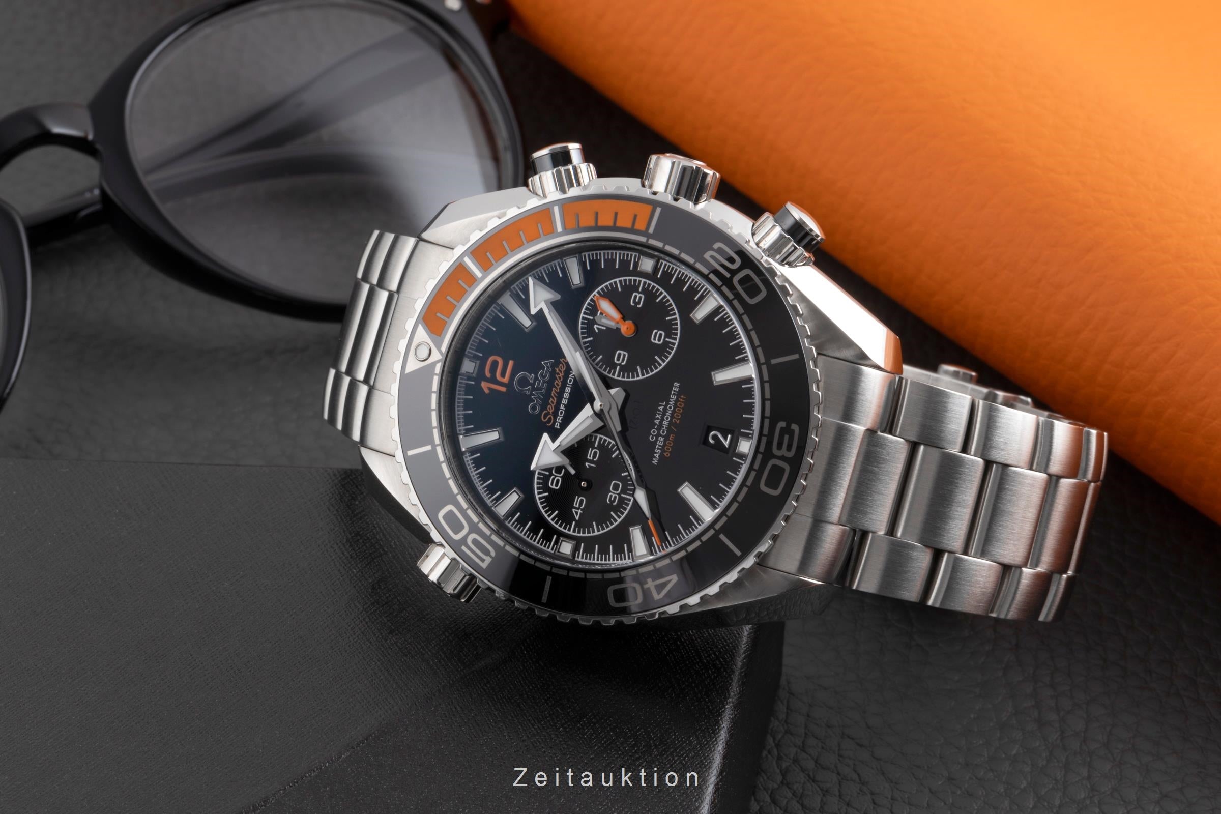 Omega Seamaster chronograph steel automatic men's watch 215.30.46.51.01.002 LP: 9900EUR  [2502850]