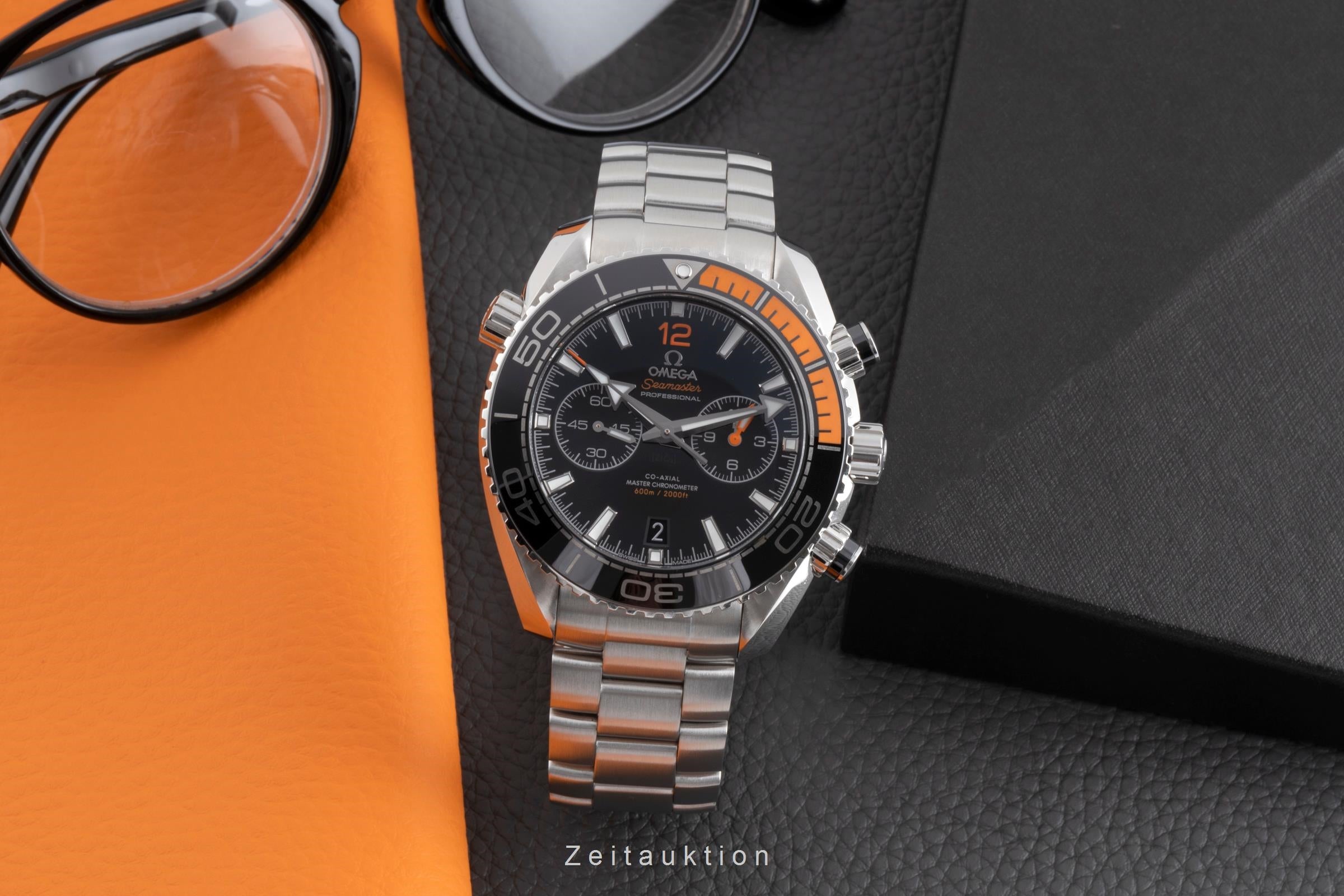 Omega Seamaster chronograph steel automatic men's watch 215.30.46.51.01.002 LP: 9900EUR  [2502850]