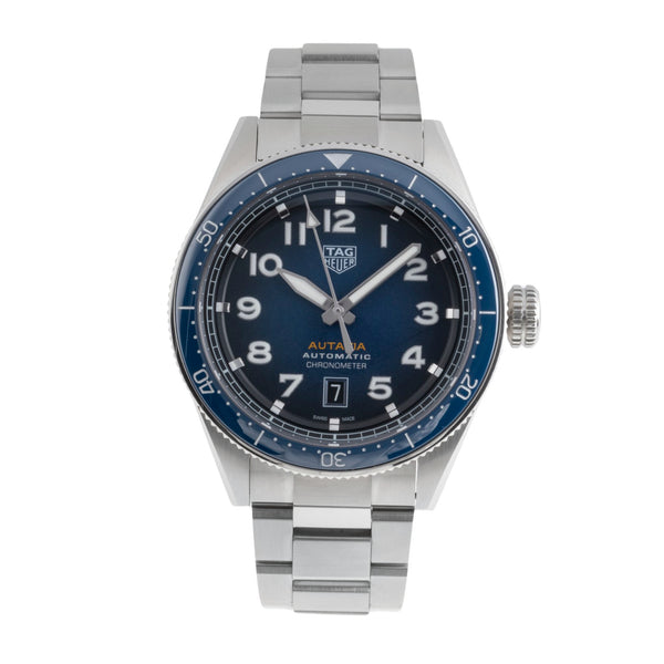 Tag Heuer Autavia acier automatique montre pour hommes WBE5116  [2502851]