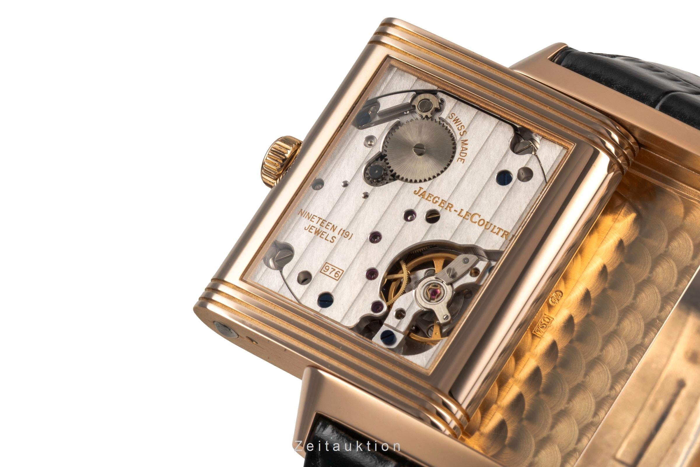 Jaeger LeCoultre Reverso 18 ct red gold manual winding men's watch Q3732420  273.2.04 LP: 37500EUR  [2502852]
