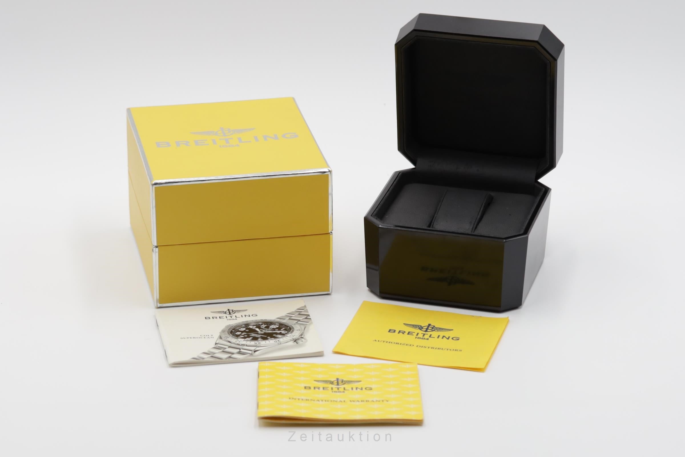 Breitling Superocean acciaio automatismo orologio da tasca A17040  [2502856]