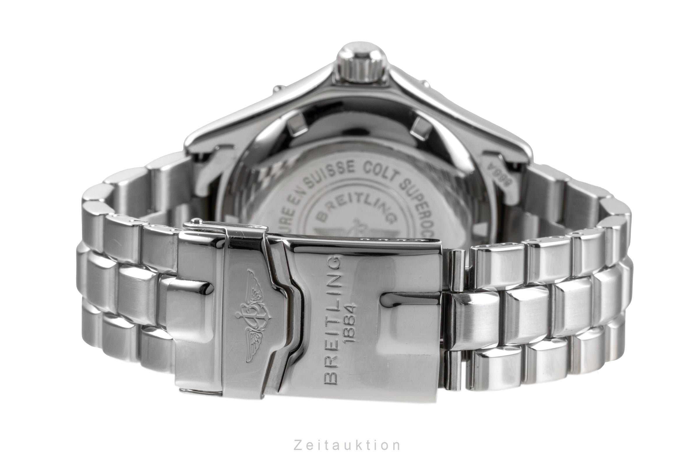 Breitling Superocean acciaio automatismo orologio da tasca A17040  [2502856]