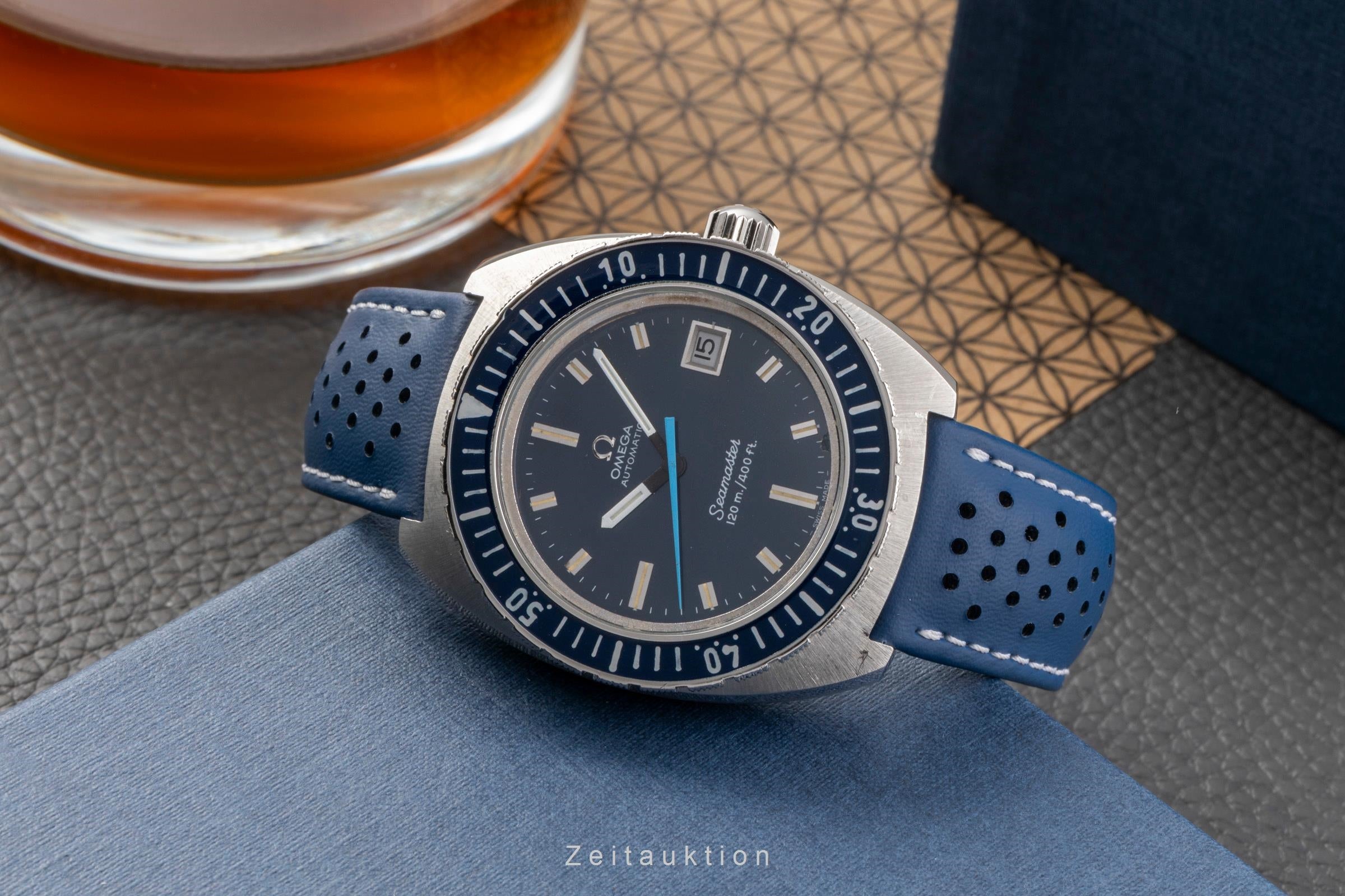 Omega Seamaster acier automatique montre pour hommes 166.088 Vintage  [2502861]