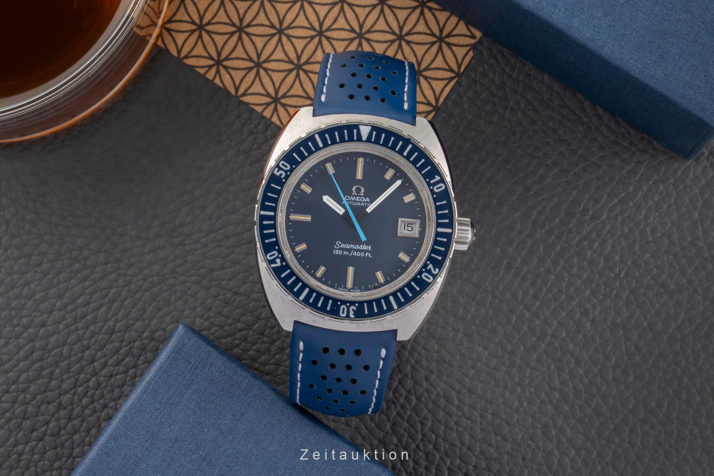 Omega Seamaster acier automatique montre pour hommes 166.088 Vintage  [2502861]