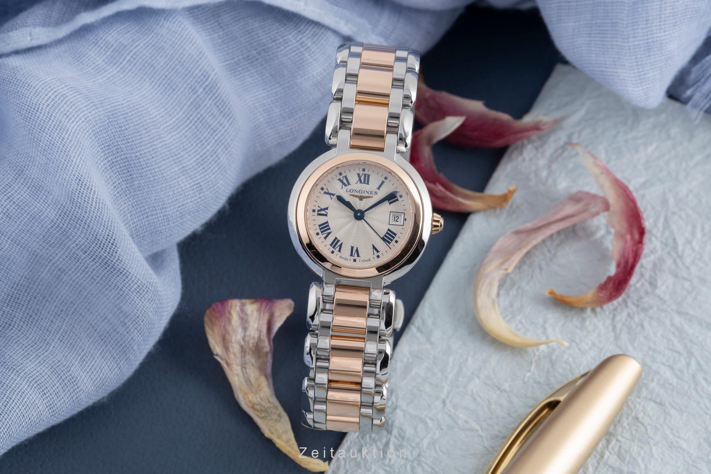 Longines Prima Luna Stahl / Gold Quarz Kal. L 250.2 Ref. L8.110.5