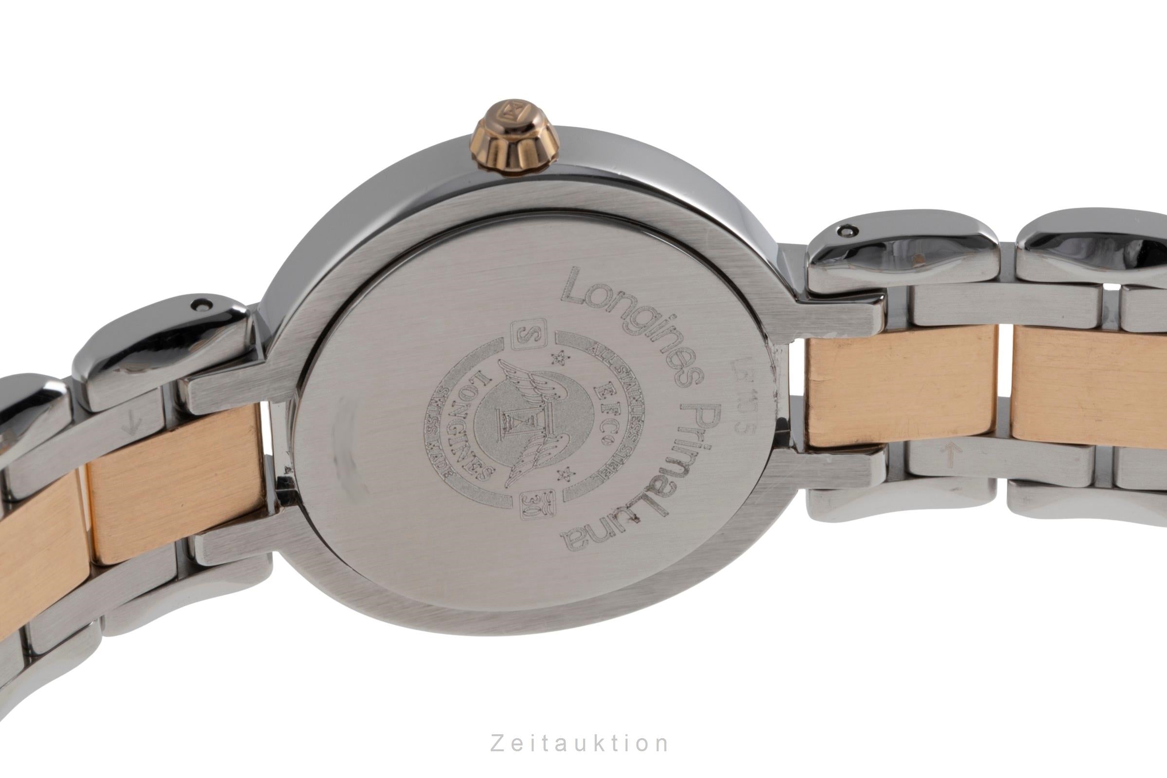 Longines Prima Luna acero / oro cuarzo reloj para damas  L8.110.5  [2502866]