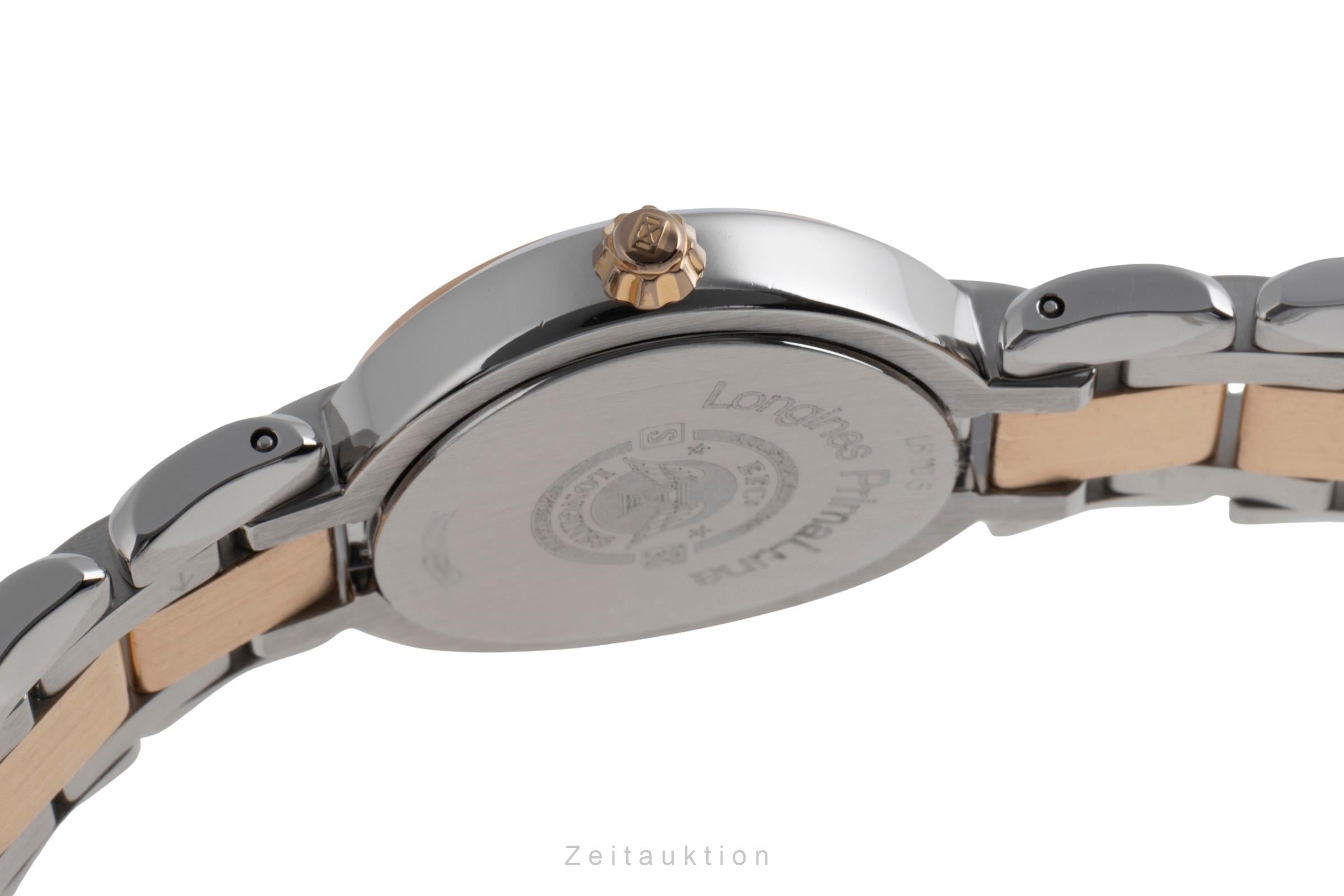 Longines Prima Luna acero / oro cuarzo reloj para damas  L8.110.5  [2502866]