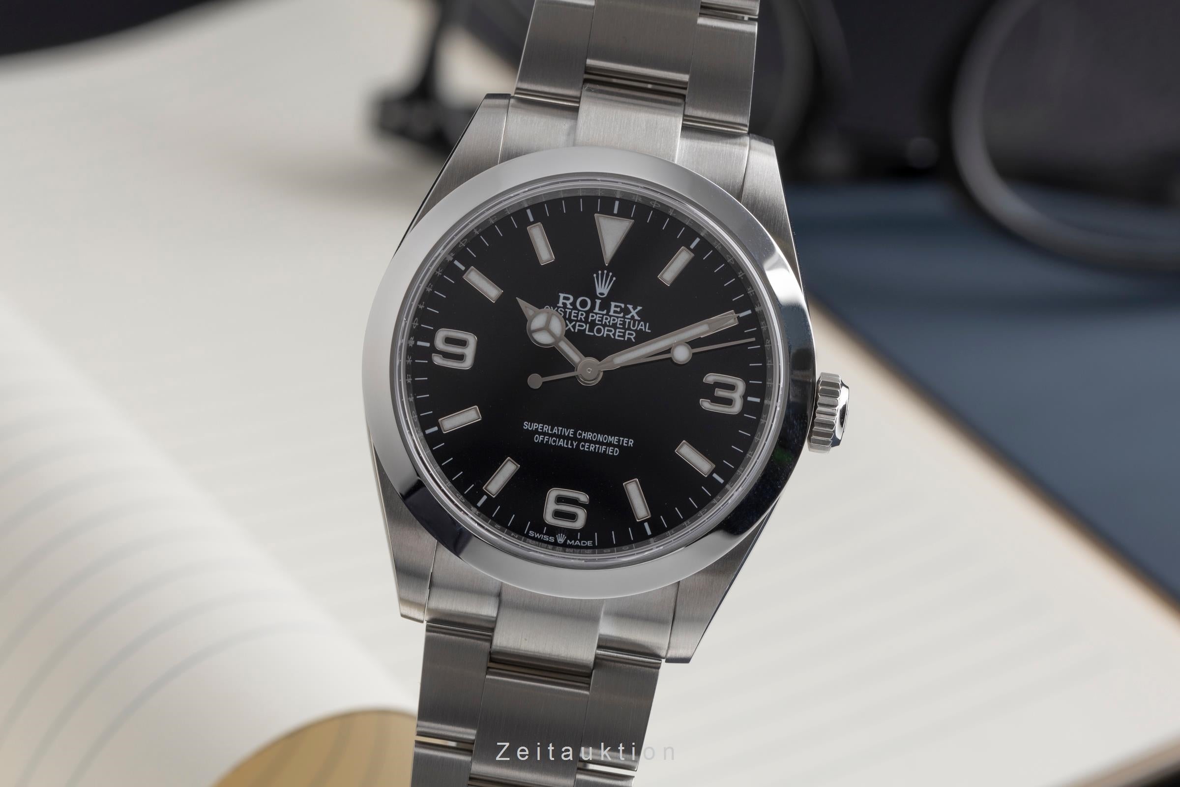 Rolex Explorer acciaio automatismo orologio da uomo 224270  [2502867]