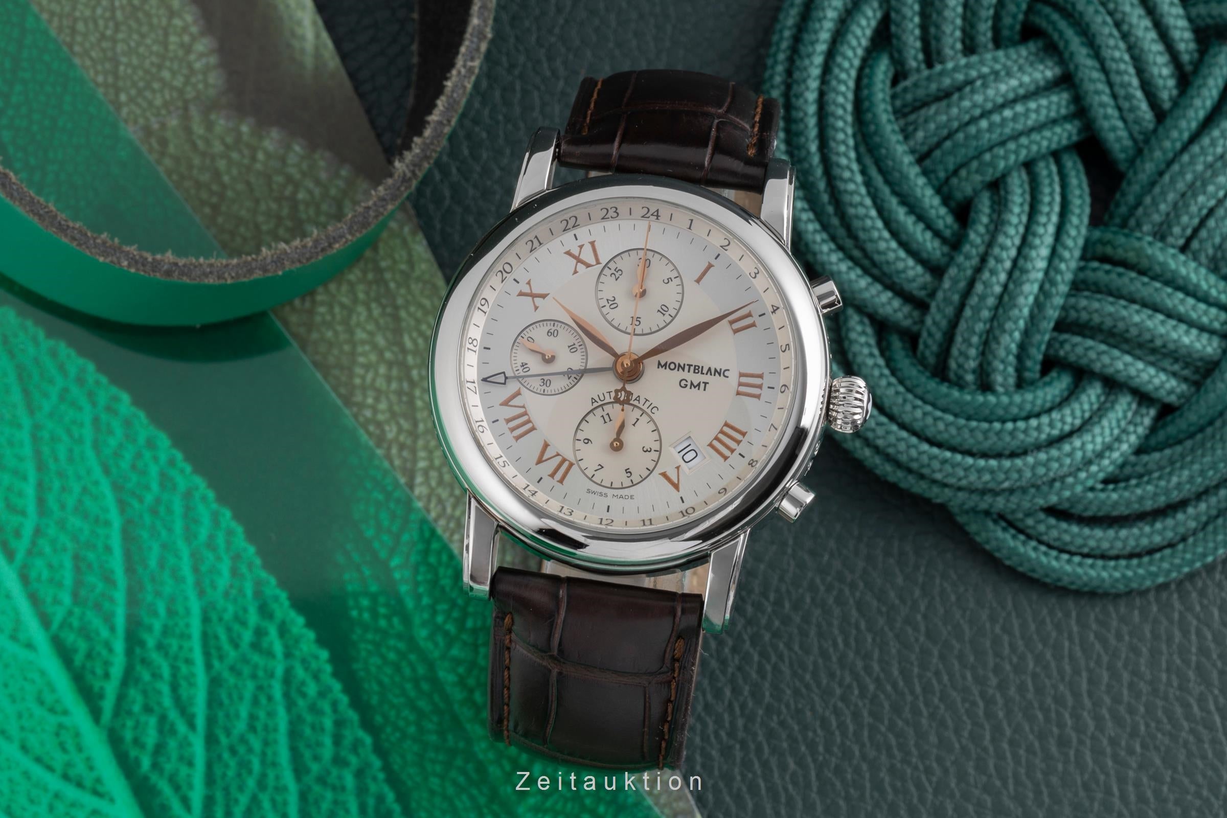 Montblanc 4810 Chronograph cronógrafo acero automático reloj para caballeros 7067  [2502868]