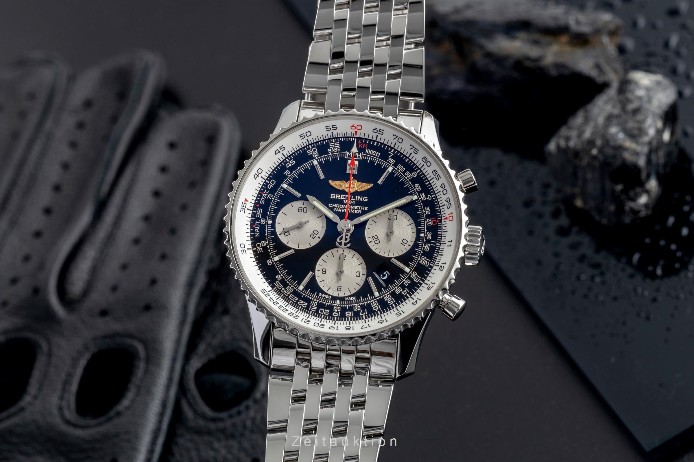 Breitling Navitimer cronógrafo acero automático B01 Ref