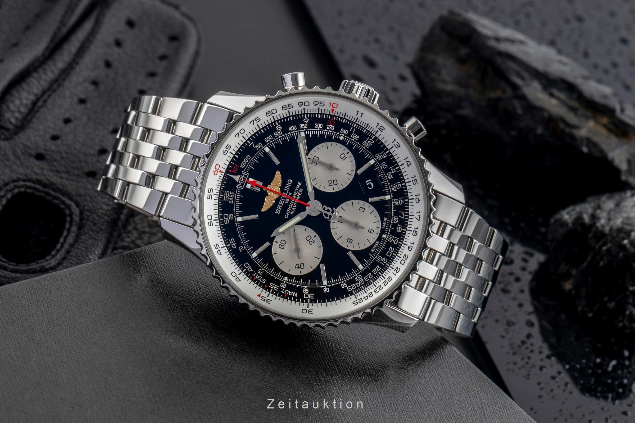 Breitling Navitimer 01 Automatik Edelstahl Ref. AB012012 B&P 2016 VP: 9650€ [2502877]