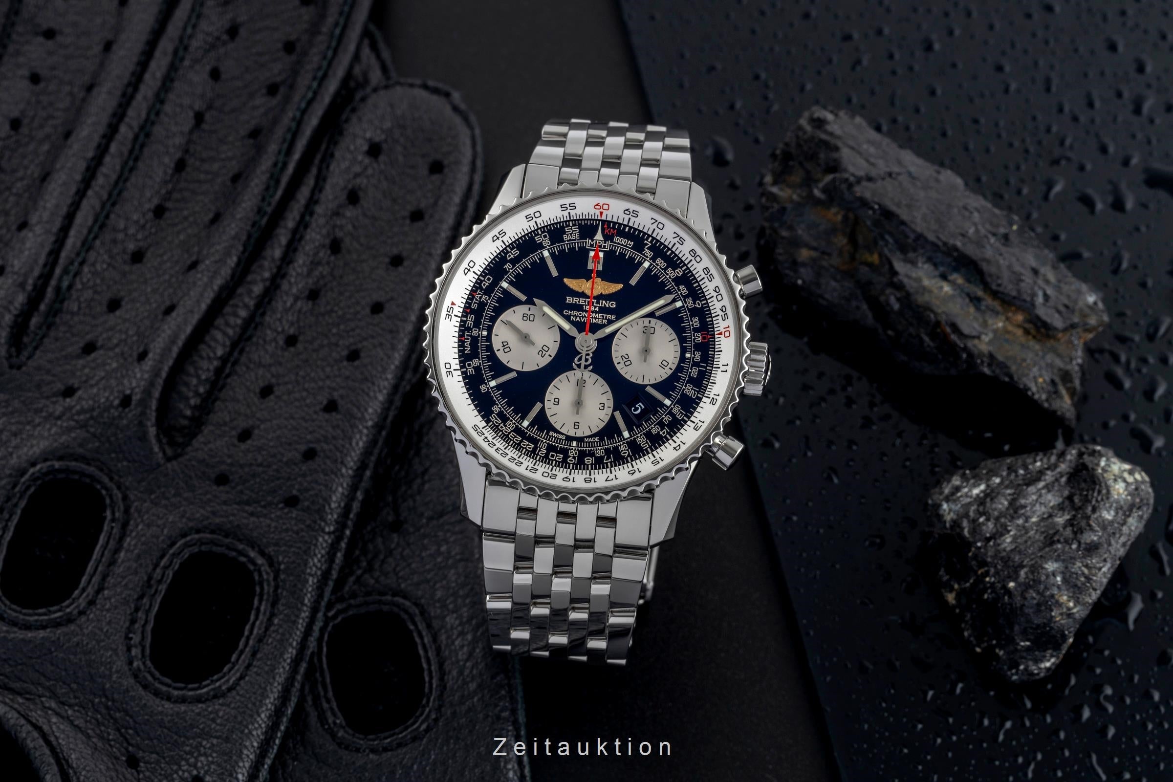 Breitling Navitimer 01 Automatik Edelstahl Ref. AB012012 B&P 2016 VP: 9650€ [2502877]