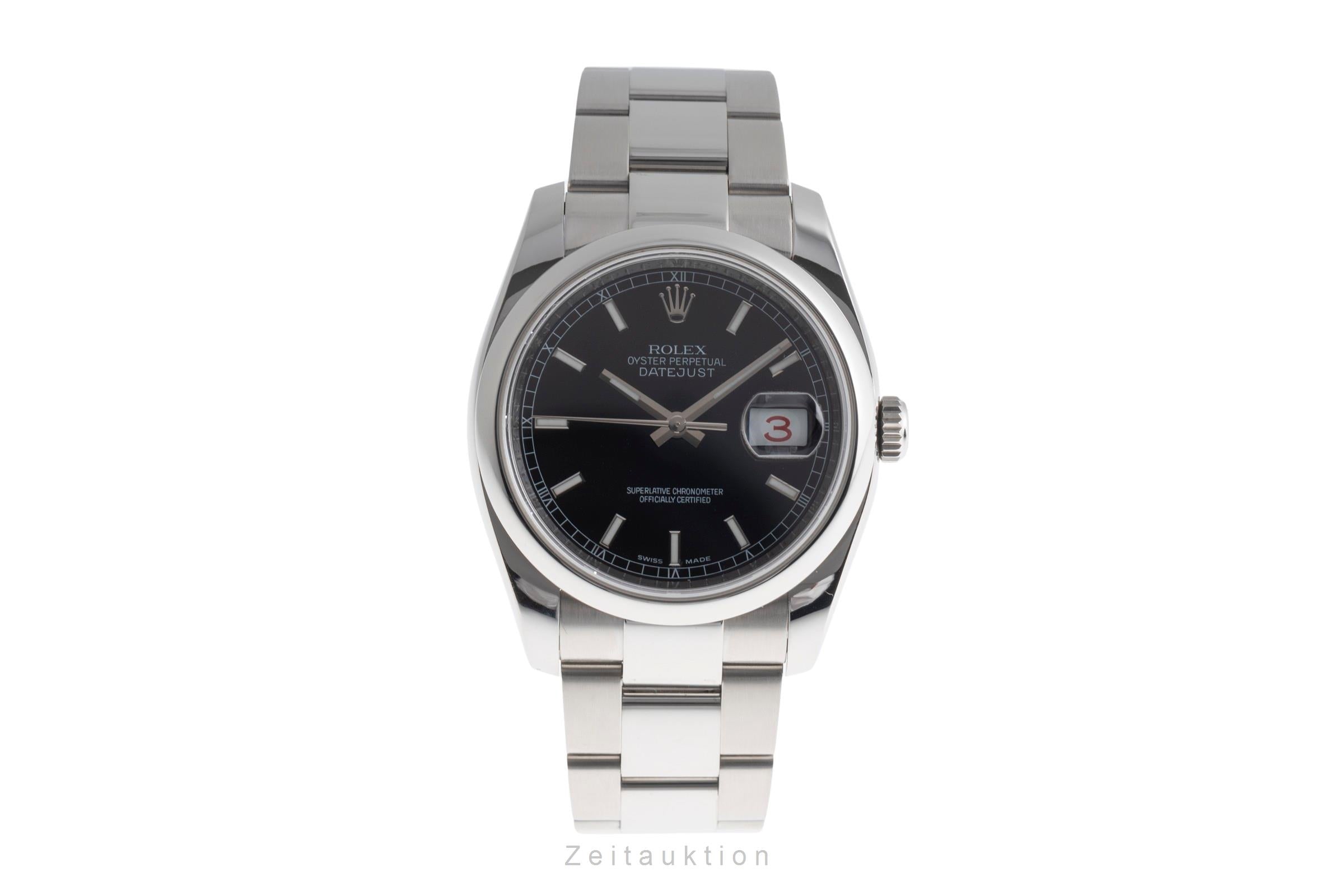 Rolex Datejust steel automatic men's watch 116200  [2502878]