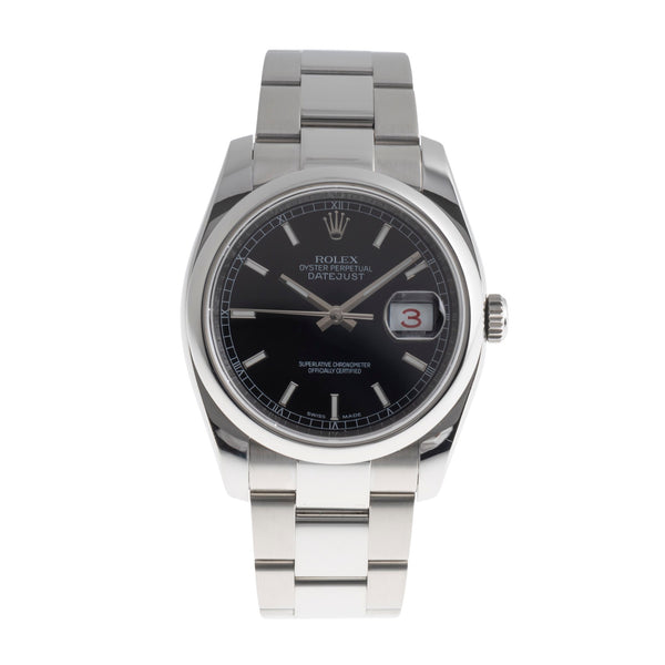 Rolex Datejust steel automatic men's watch 116200  [2502878]