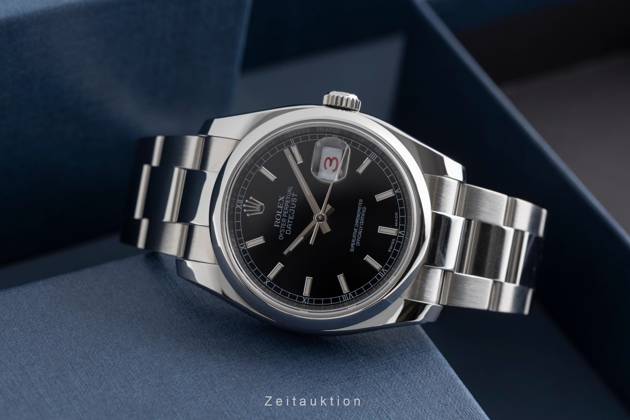 Rolex Datejust steel automatic men's watch 116200  [2502878]