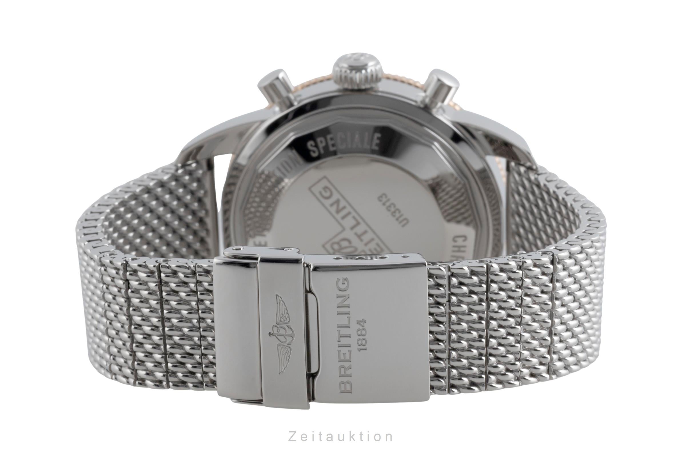 Breitling Superocean chronograph steel / gold automatic men's watch U13313 LP: 10200EUR  [2502879]