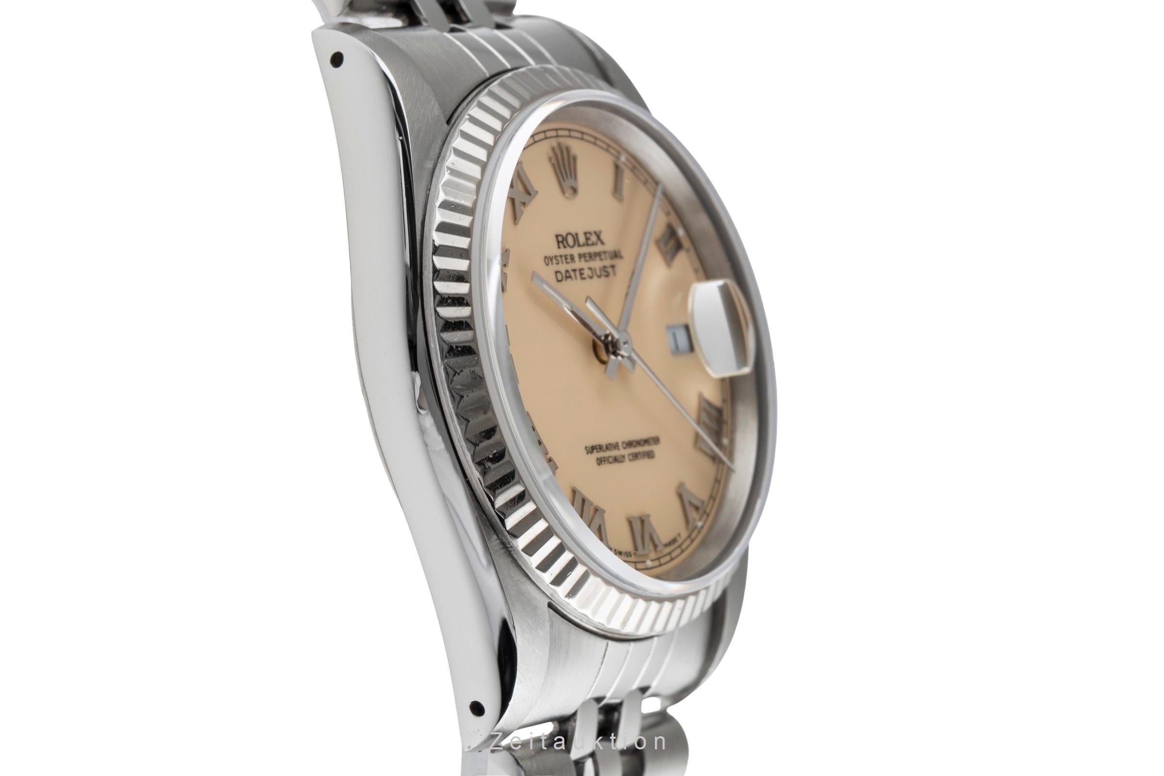 Rolex Datejust steel / white gold automatic men's watch 16234  [2502888]