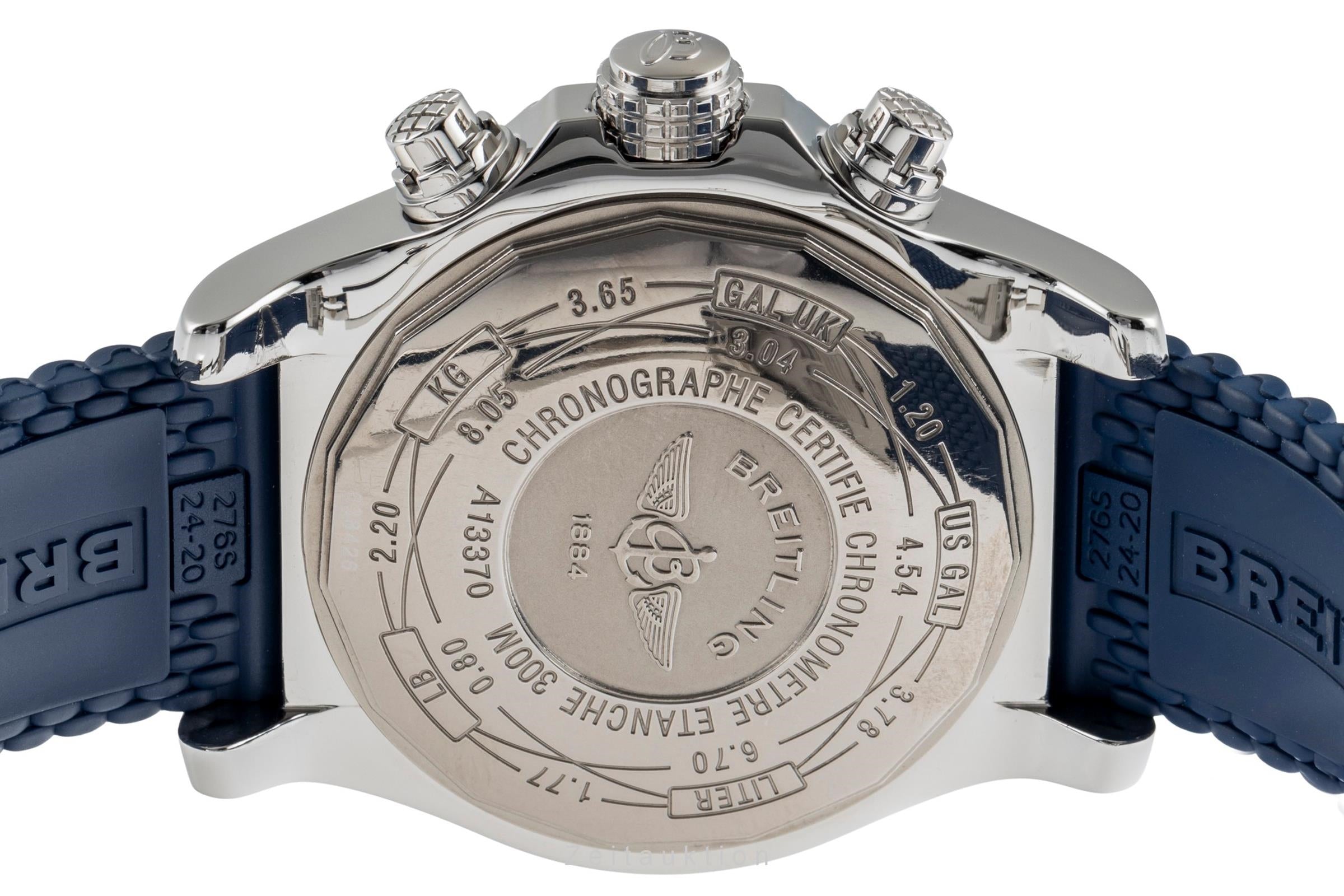 Breitling Super Avenger chronographe acier automatique montre pour hommes A13370  [2502891]