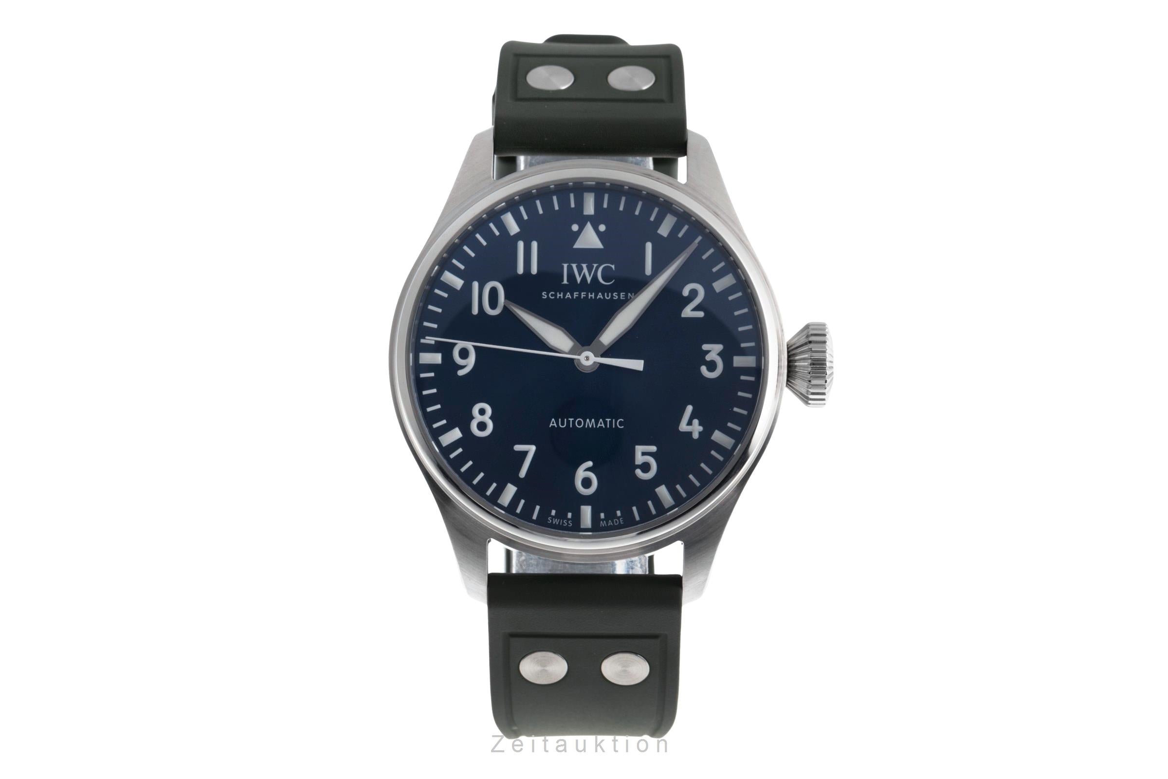 IWC Big Pilot Watch 43 Stahl Automatik Herrenuhr Ref. IW329303 B&P NP: 9600,- € [2502894]