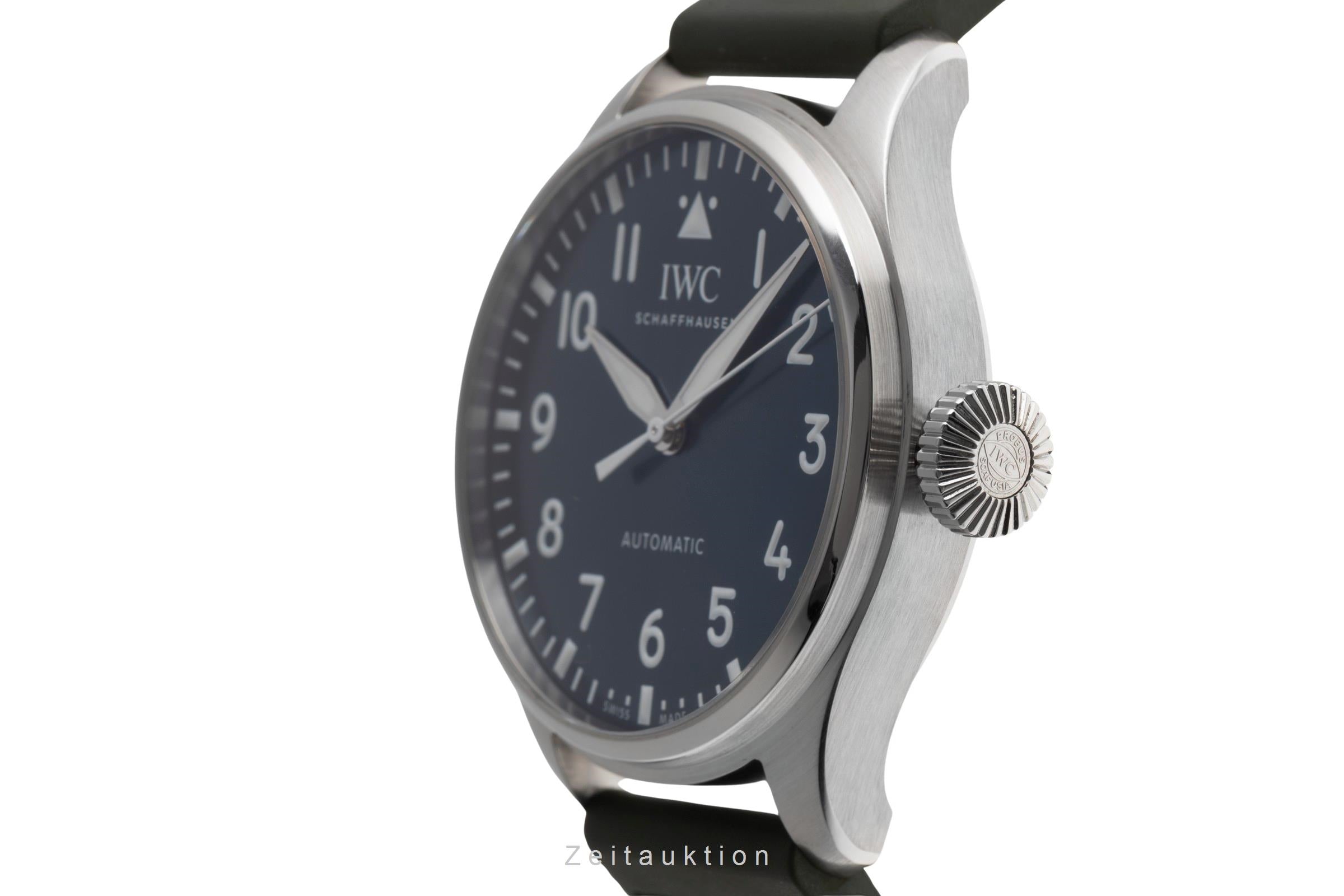 IWC Big Pilot Watch 43 Stahl Automatik Herrenuhr Ref. IW329303 B&P NP: 9600,- € [2502894]