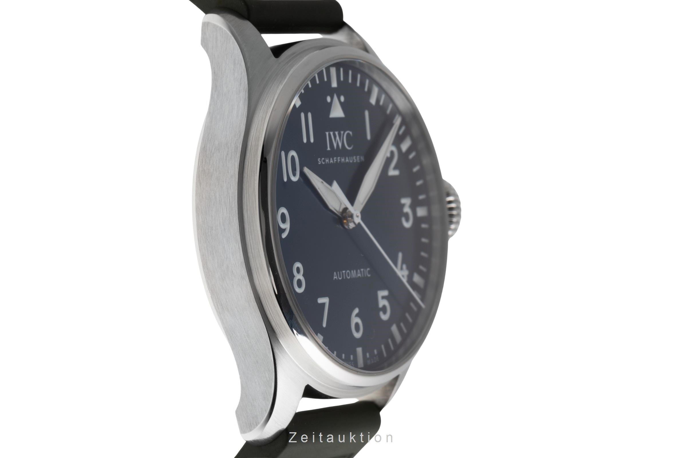 IWC Big Pilot Watch 43 Stahl Automatik Herrenuhr Ref. IW329303 B&P NP: 9600,- € [2502894]
