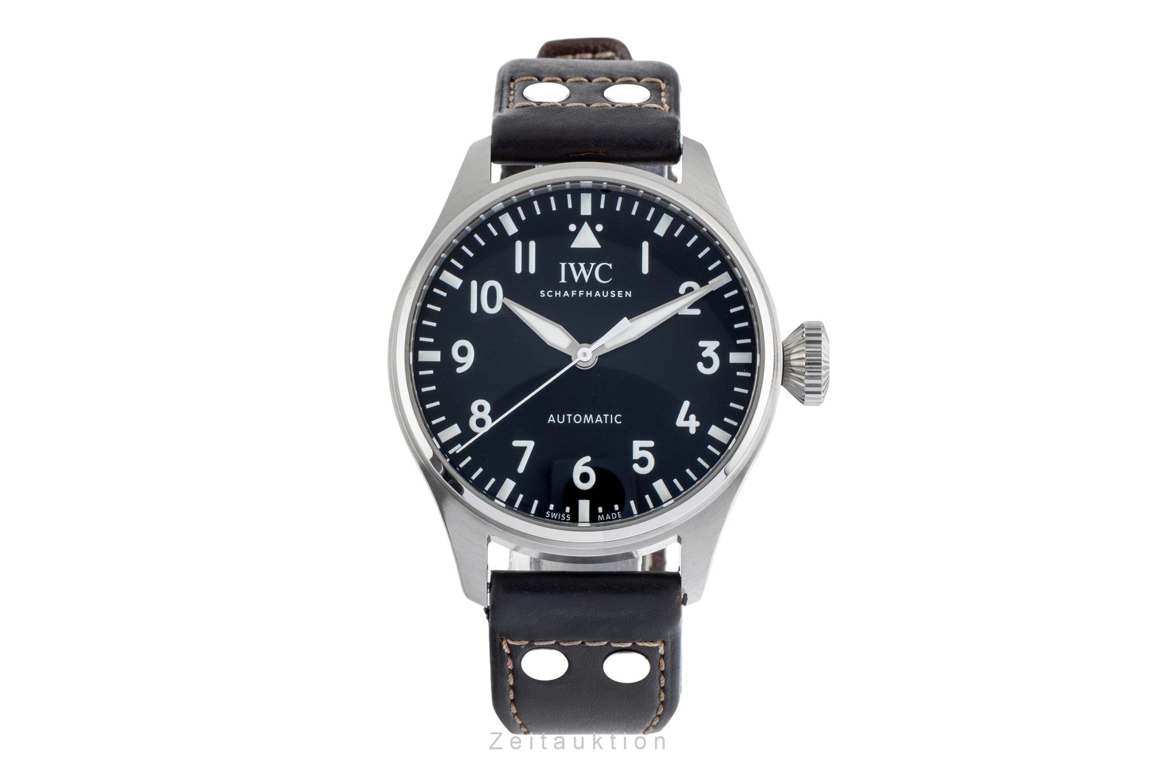 IWC Big Pilot acero automático reloj para caballeros IW329301 LP: 9600EUR  [2502895]