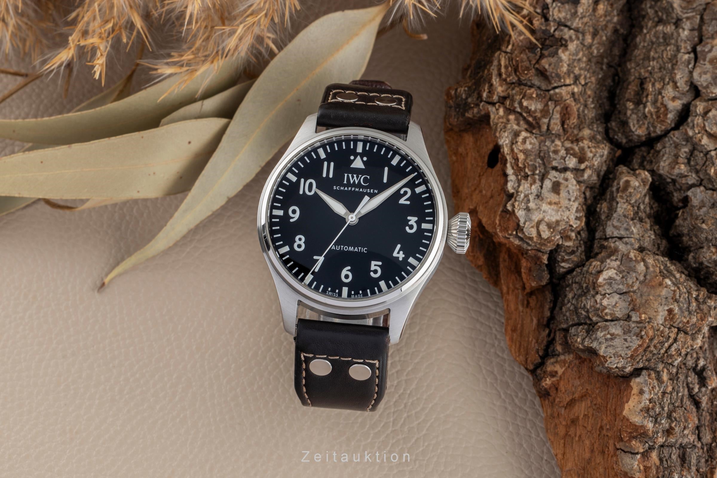 IWC Big Pilot acero automático reloj para caballeros IW329301 LP: 9600EUR  [2502895]