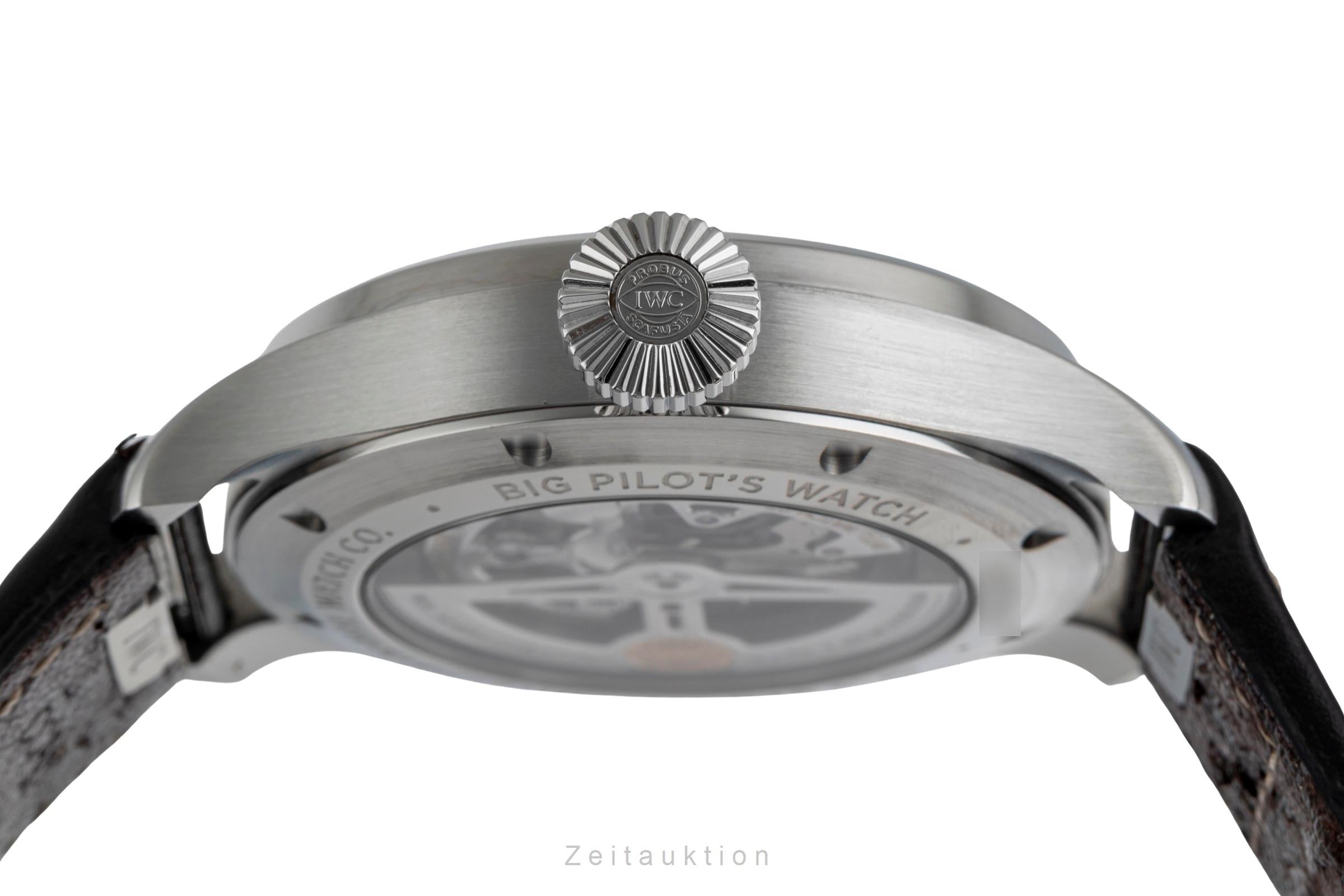 IWC Big Pilot acero automático reloj para caballeros IW329301 LP: 9600EUR  [2502895]