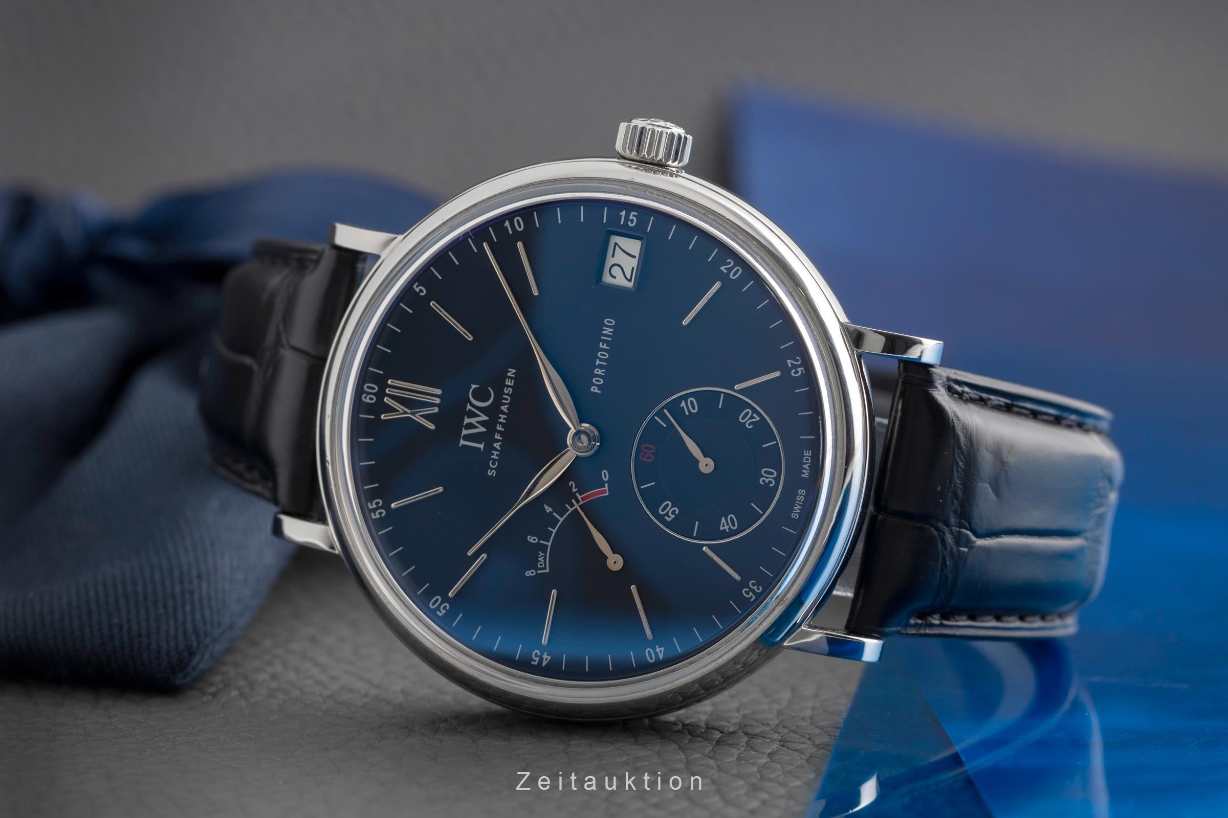 IWC Portofino acier à remontage manuel montre pour hommes IW510106 LP: 9850EUR  [2502896]