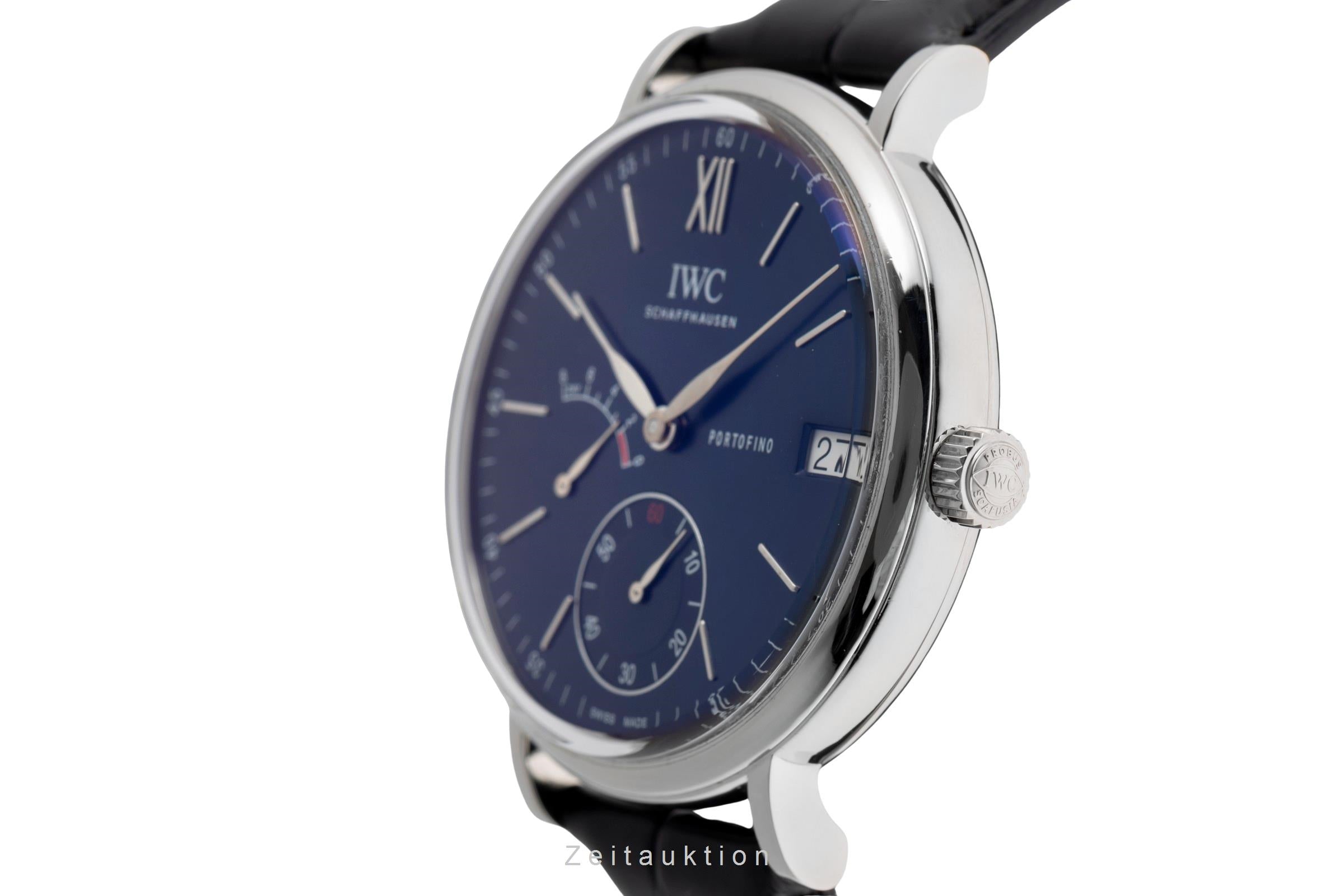 IWC Portofino acier à remontage manuel montre pour hommes IW510106 LP: 9850EUR  [2502896]