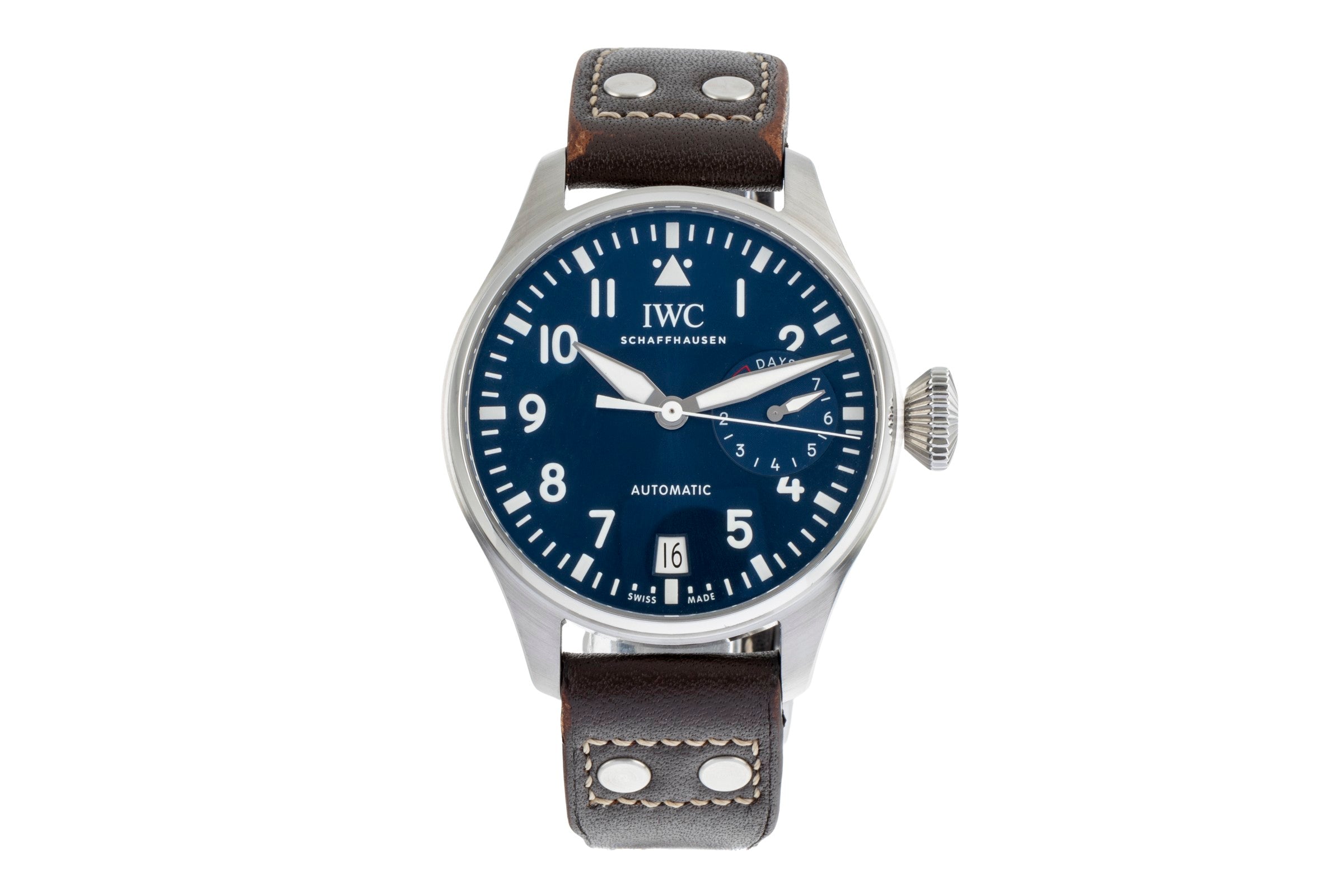 IWC Big Pilot acciaio automatismo orologio da uomo IW500916 LP: 13900EUR  [2502899]