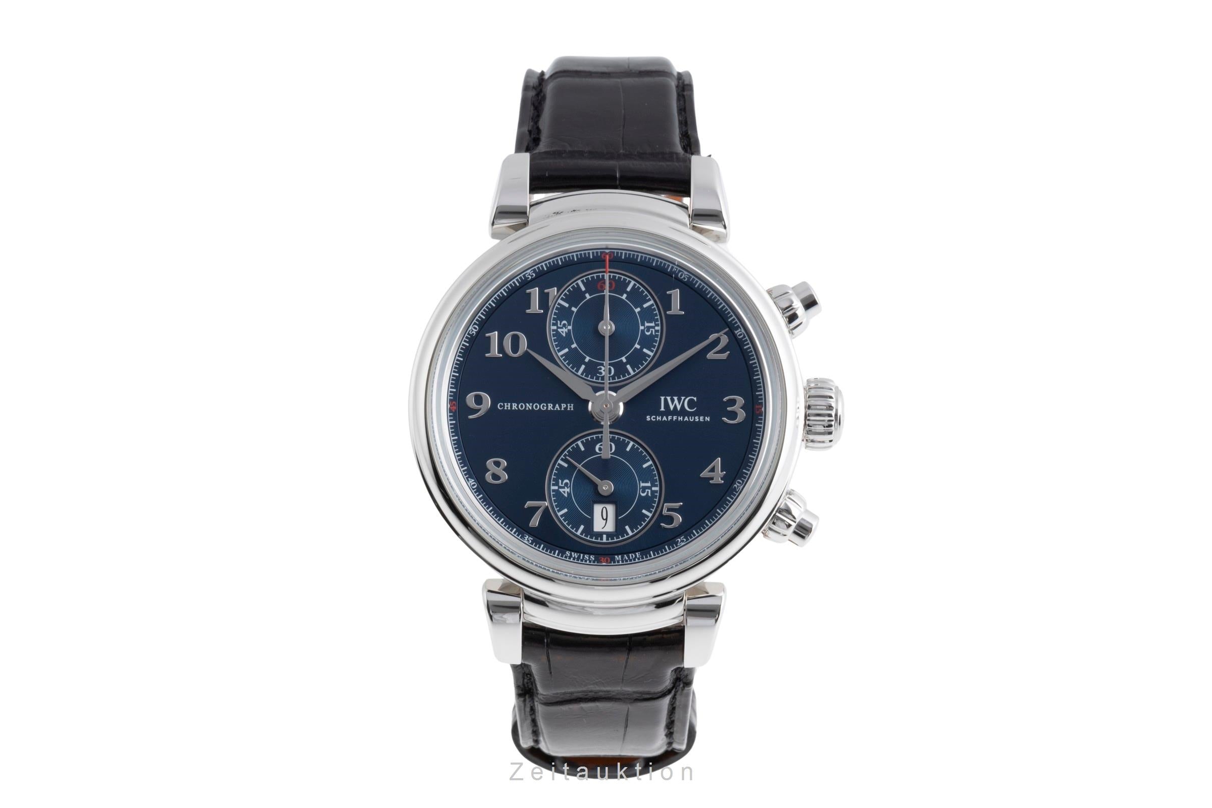 IWC Da Vinci chronographe acier automatique montre pour hommes IW393402 Limited  [2502900]