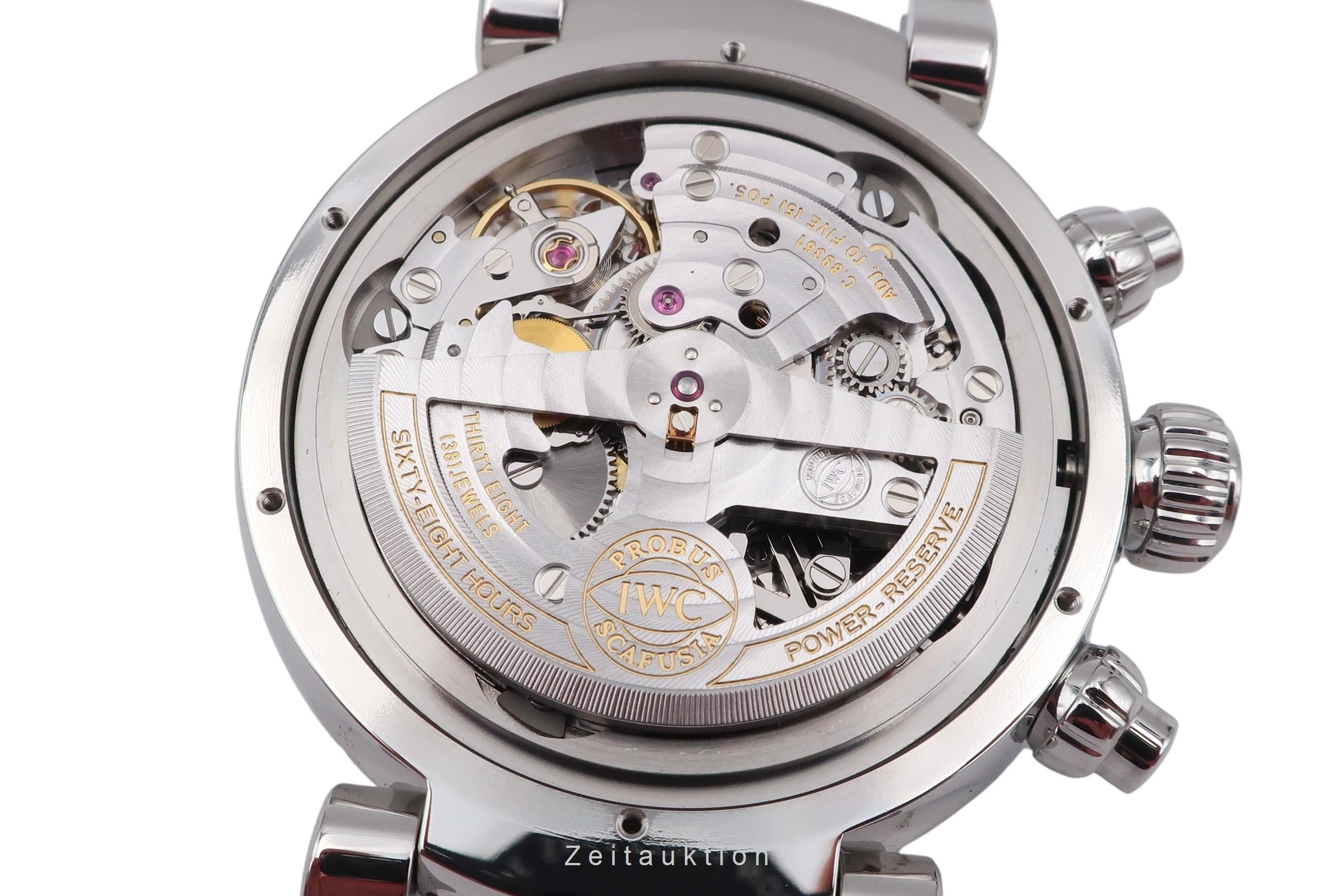 IWC Da Vinci chronographe acier automatique montre pour hommes IW393402 Limited  [2502900]