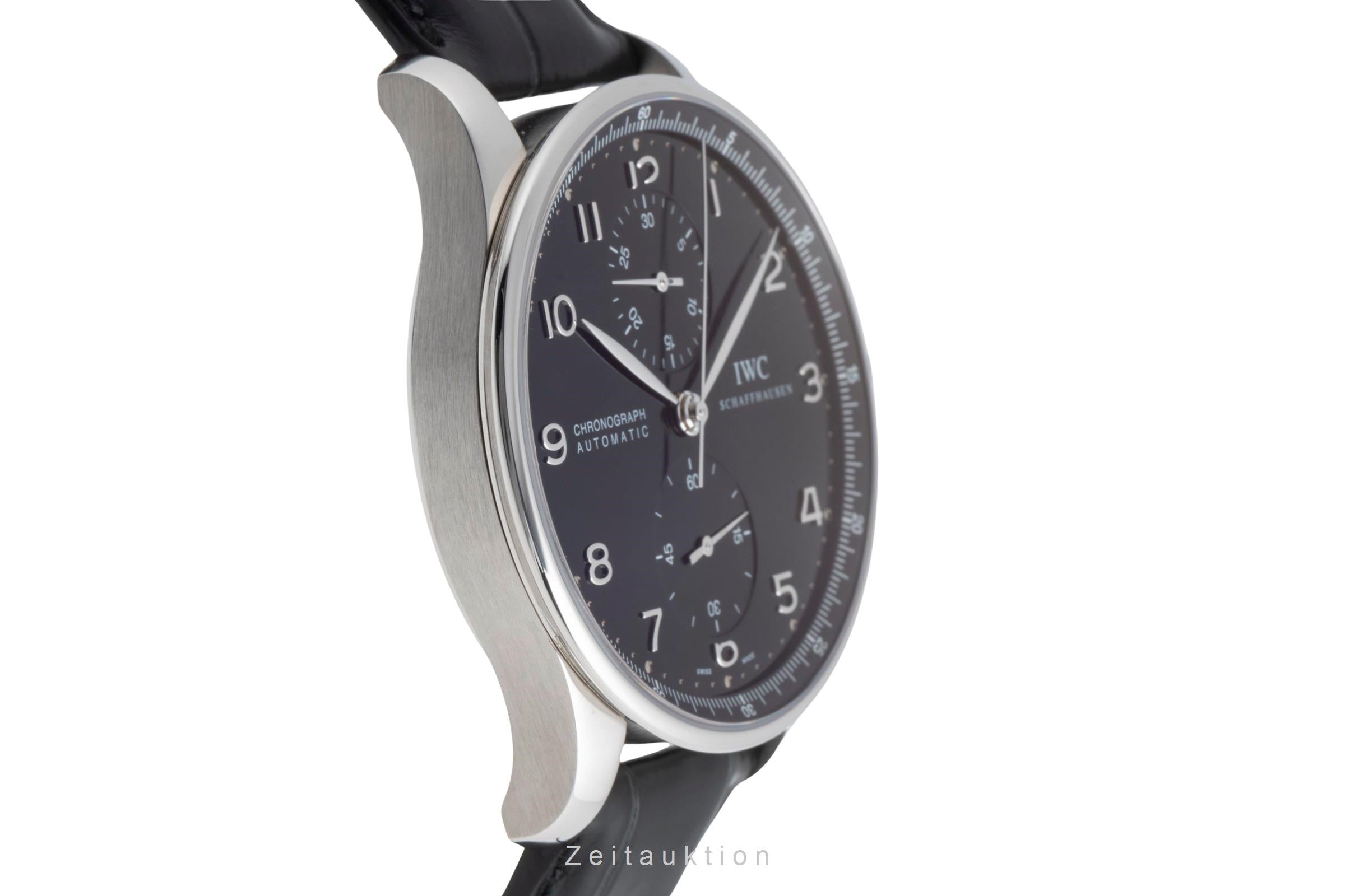 IWC Portugieser chronograph steel automatic men's watch IW371438  [2502901]