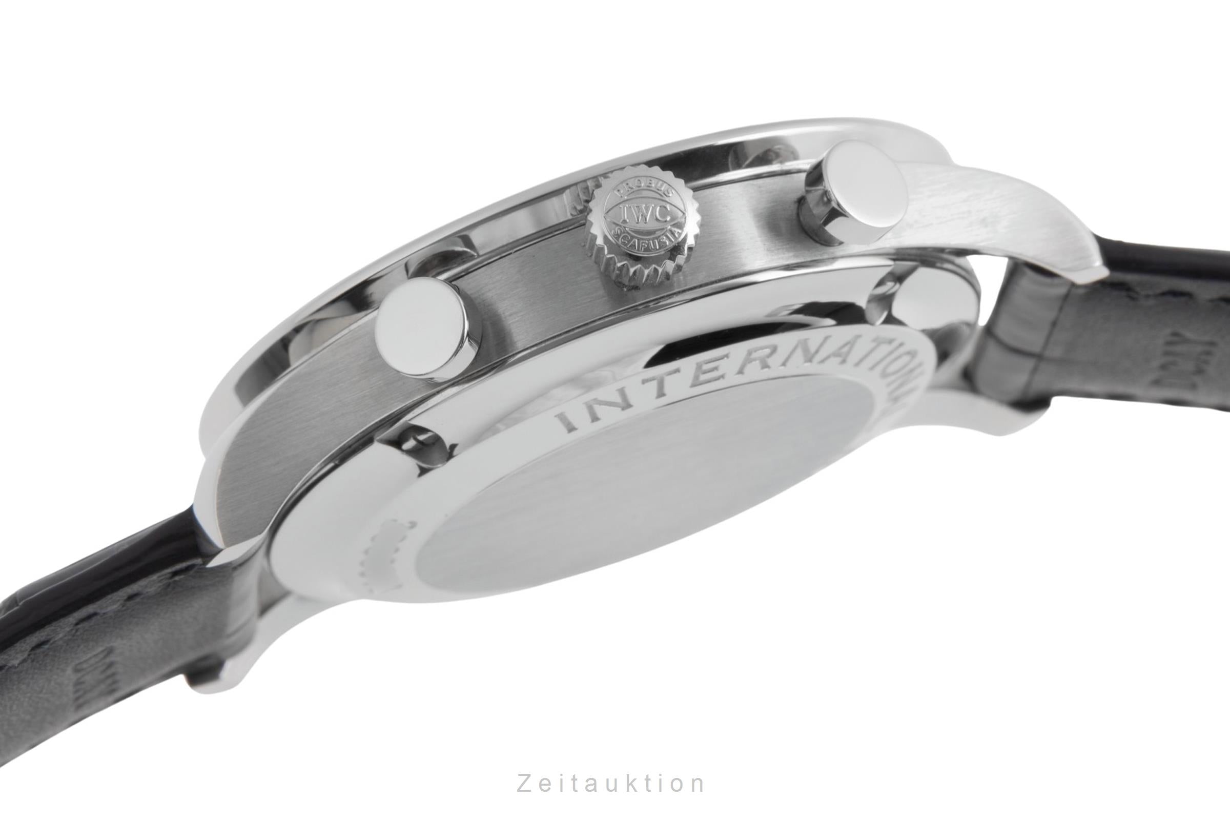 IWC Portugieser chronograph steel automatic men's watch IW371438  [2502901]