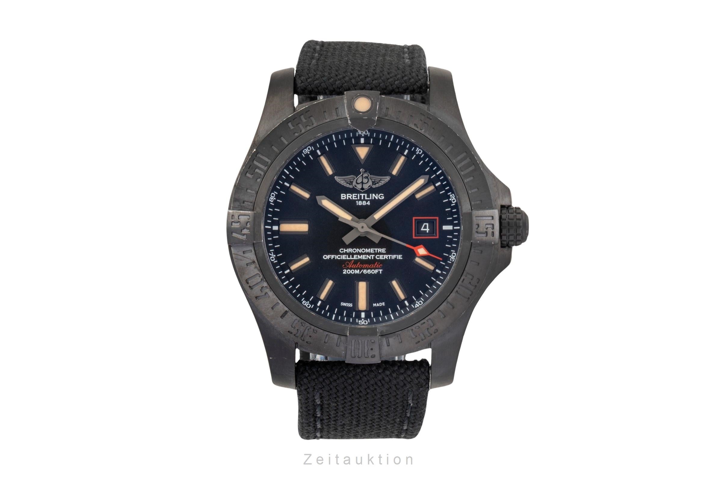 Breitling Avenger Blackbird 44 titanium automatic men's watch V17311  [2502902]